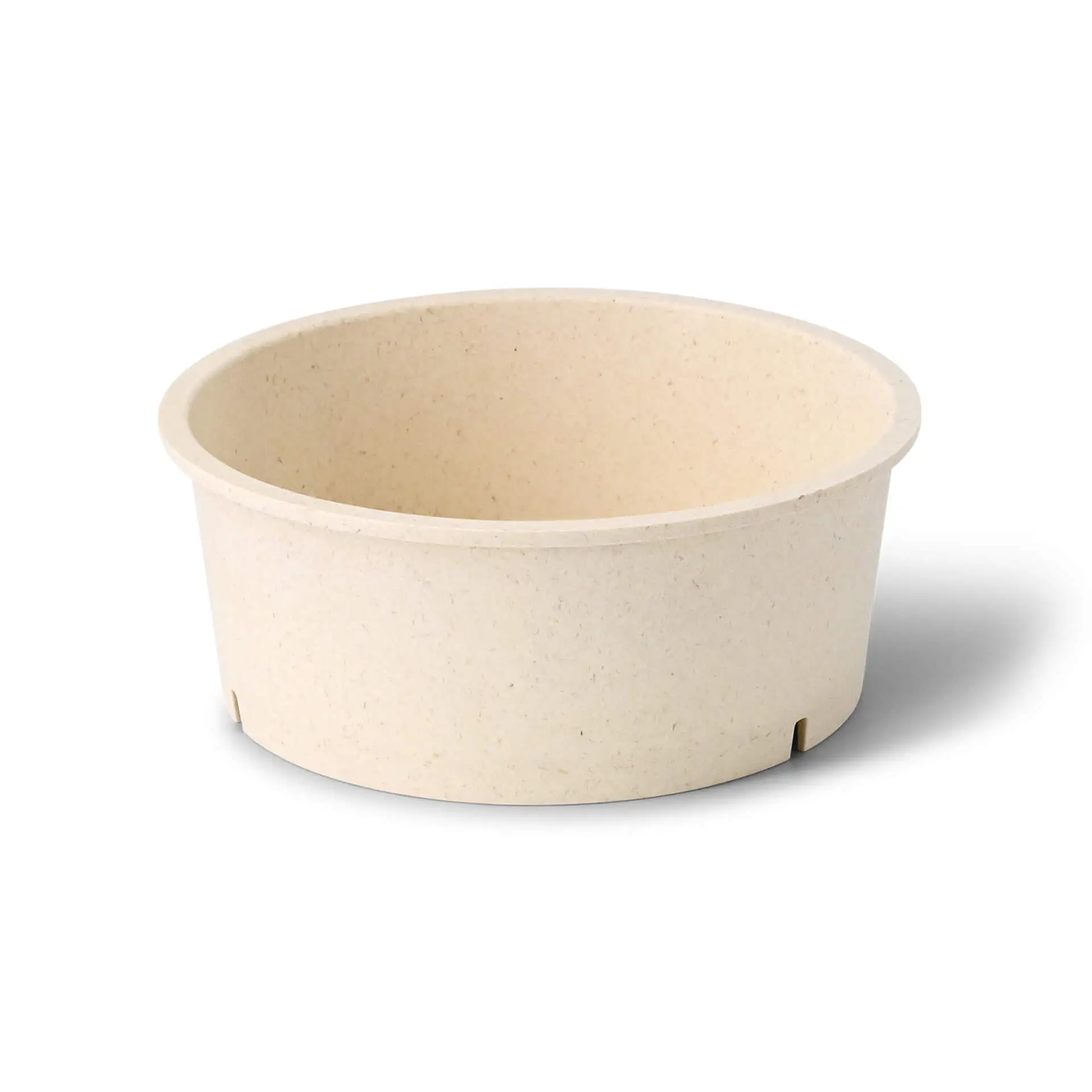 Reusable bowls "merways Bowl" 650 ml, Ø 150 mm, cashew / creamy white dfc008261-mehrweg-schalen-merways-bowl-650-ml-150-mm-cashew-creme-weiss-1