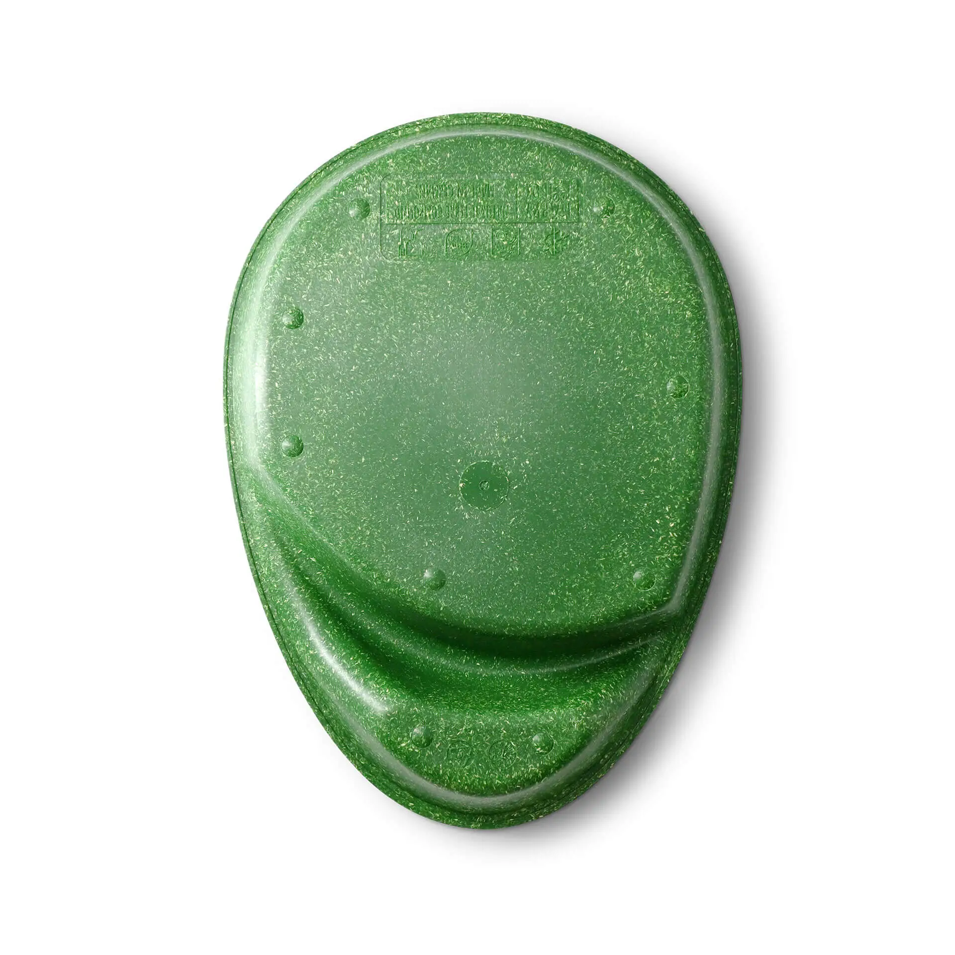 Reusable divided plates "merways Plate" 27.5 × 20 × 3.5 cm, 2 compartments, teardrop, dark green dfc008491-mehrweg-menue-teller-merways-plate-275-x-20-x-35-cm-2-kammern-tropfenfoermig-spinat-dunkelgruen-4