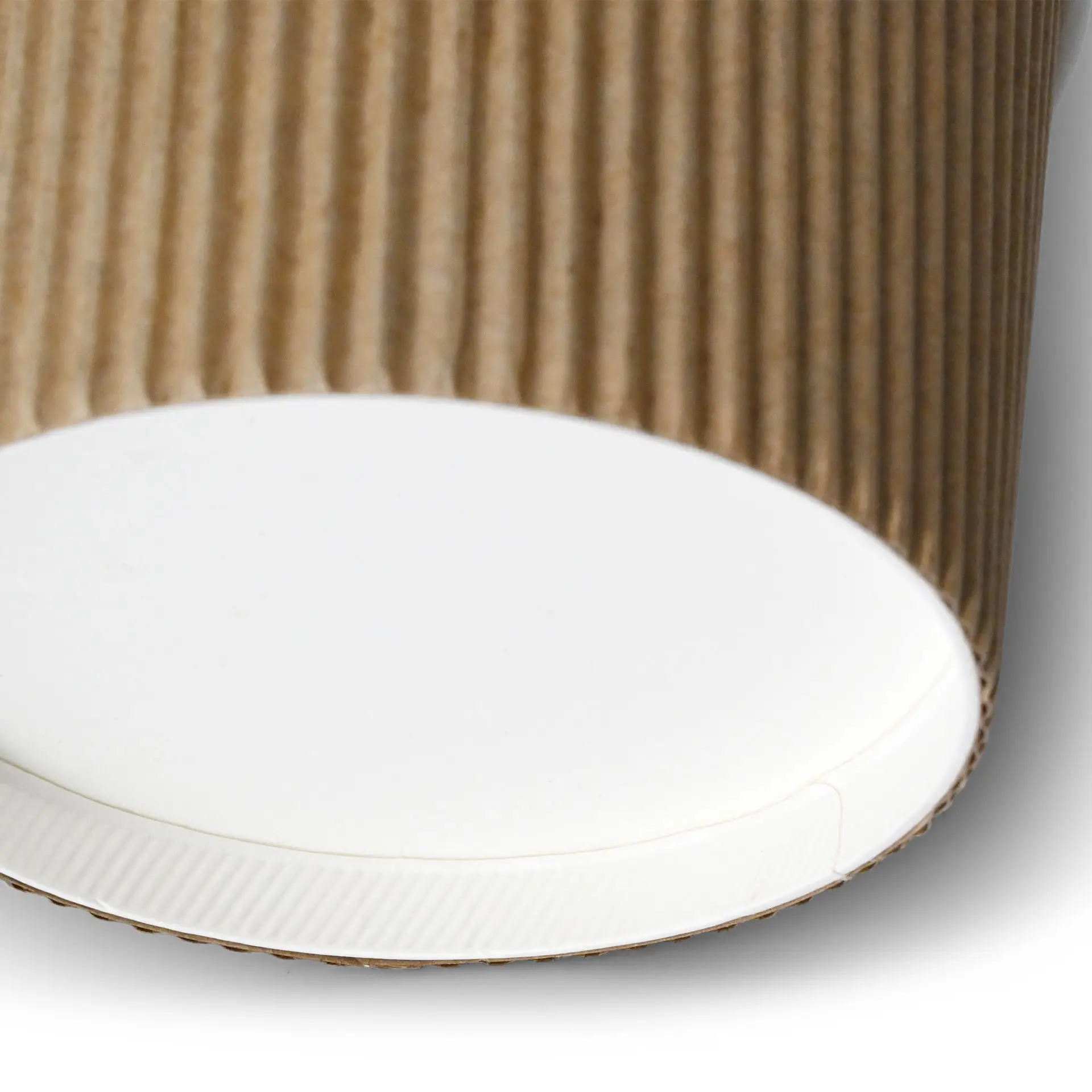 17 oz Ribbed Soup cups, kraft