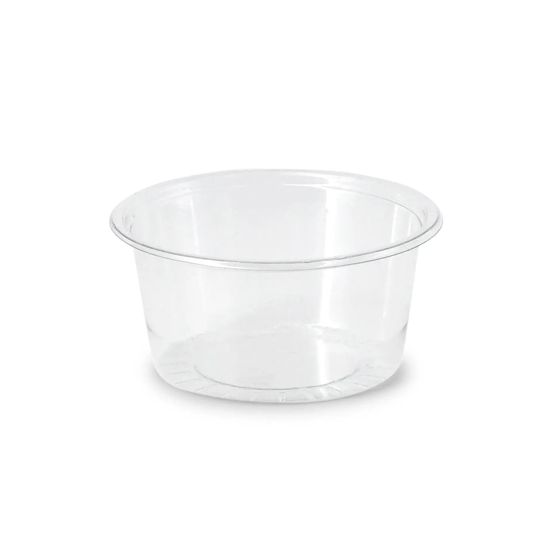 100 ml / 3.5 oz rPET sauce pots, Ø 75 mm, clear 100 ml / 3.5 oz rPET sauce pots, Ø 75 mm, clear