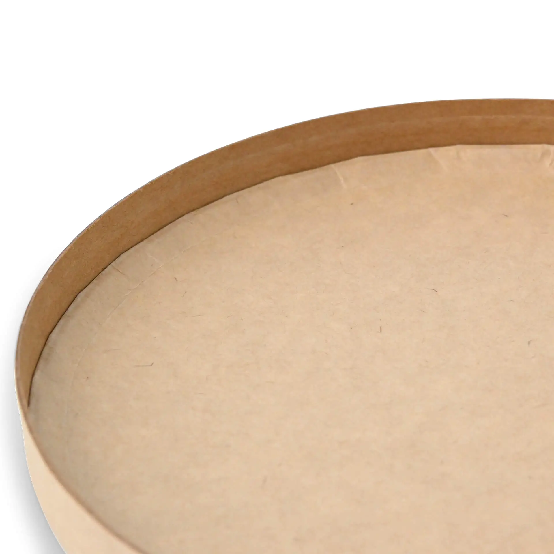 Cardboard-lids (eco-friendly coating) Ø 150 mm, brown
