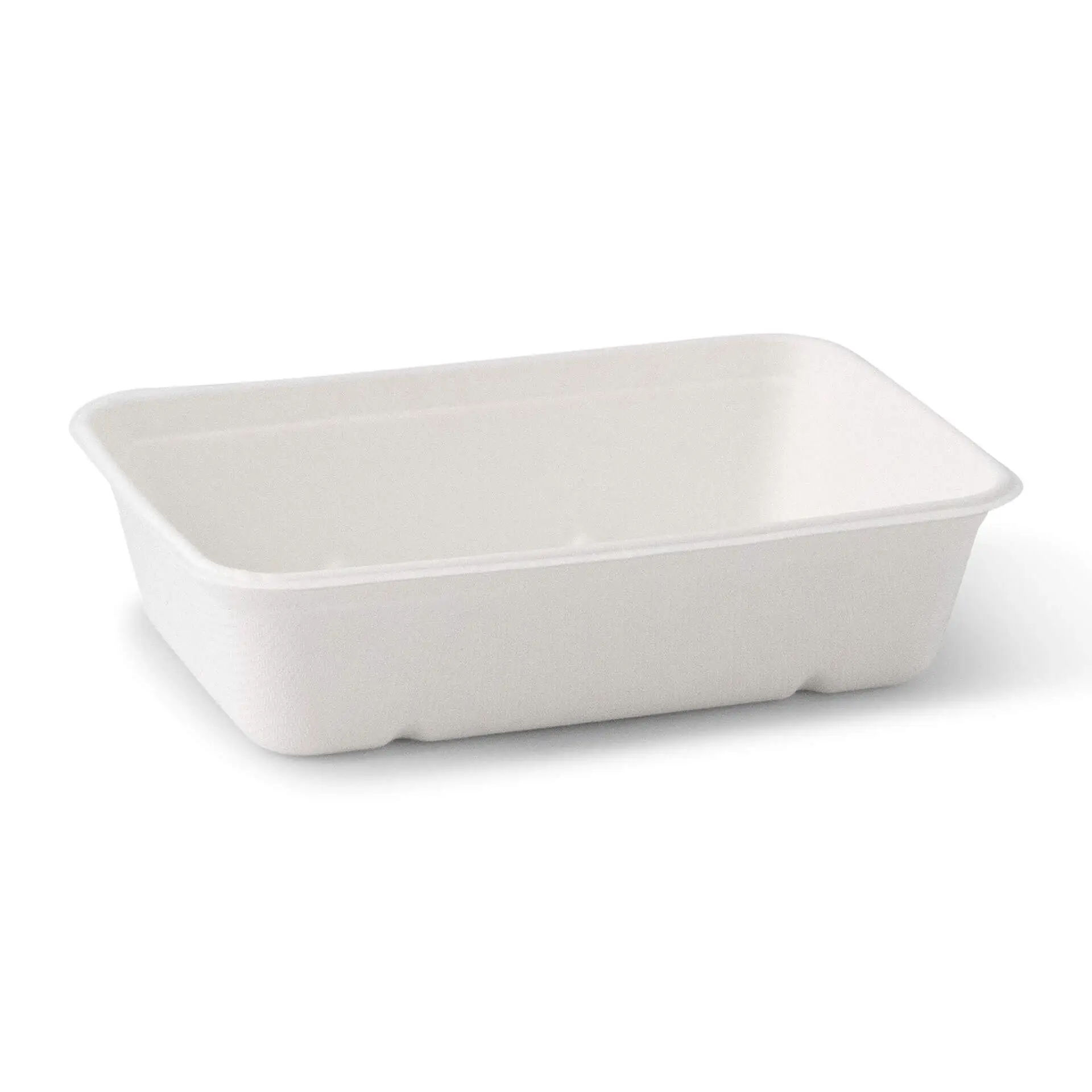 Sugarcane-bowls 17 x 12 x 5 cm 500 ml, rectangular Sugarcane-bowls 17 x 12 x 5 cm 500 ml, rectangular