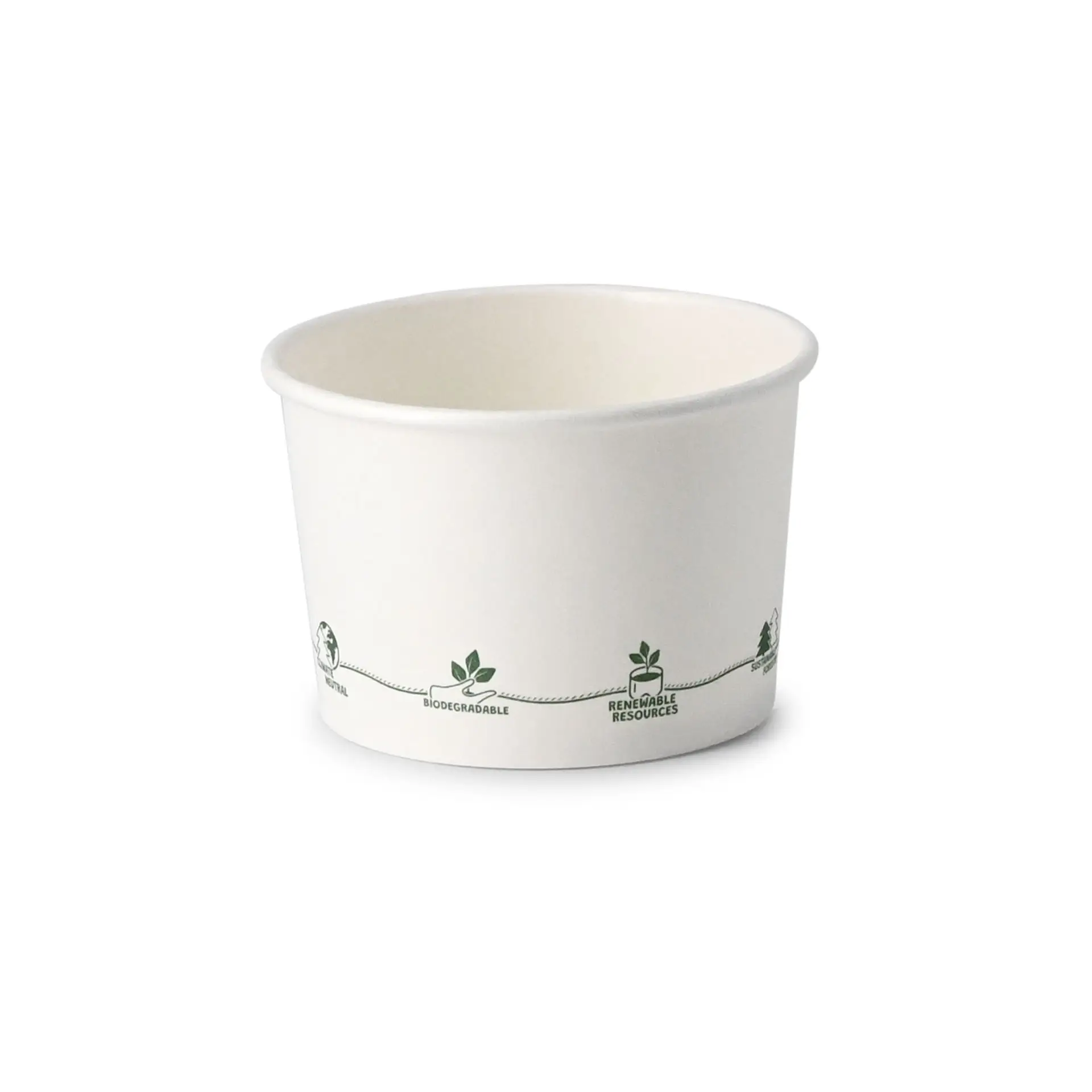 8 oz Cardboard Soup Cup (eco-friendly coating), Ø 90 mm, "EcoUp©"-Icons dfc03611-karton-universal-becher-bio-beschichtet-200-ml-8-oz-90-mm-ecoup-icons-1