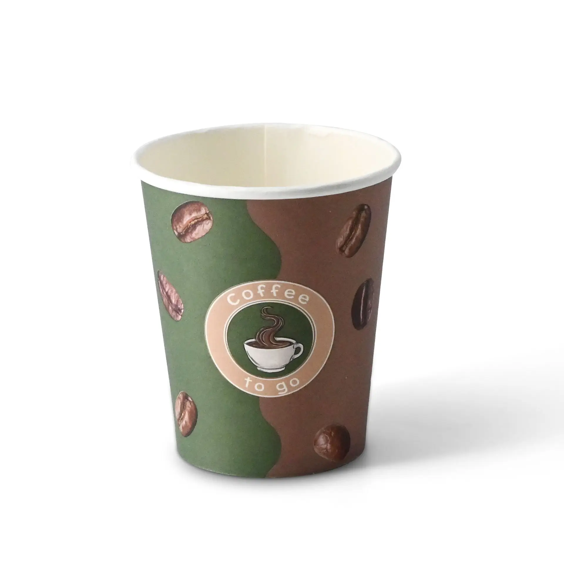 8 oz Paper cup printed with "Coffee", Ø 80 mm