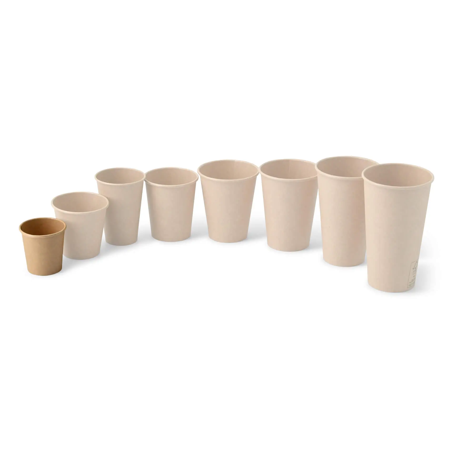 4 oz Paper cups (coated), Ø 62 mm, brown 4 oz Paper cups (coated), Ø 62 mm, brown