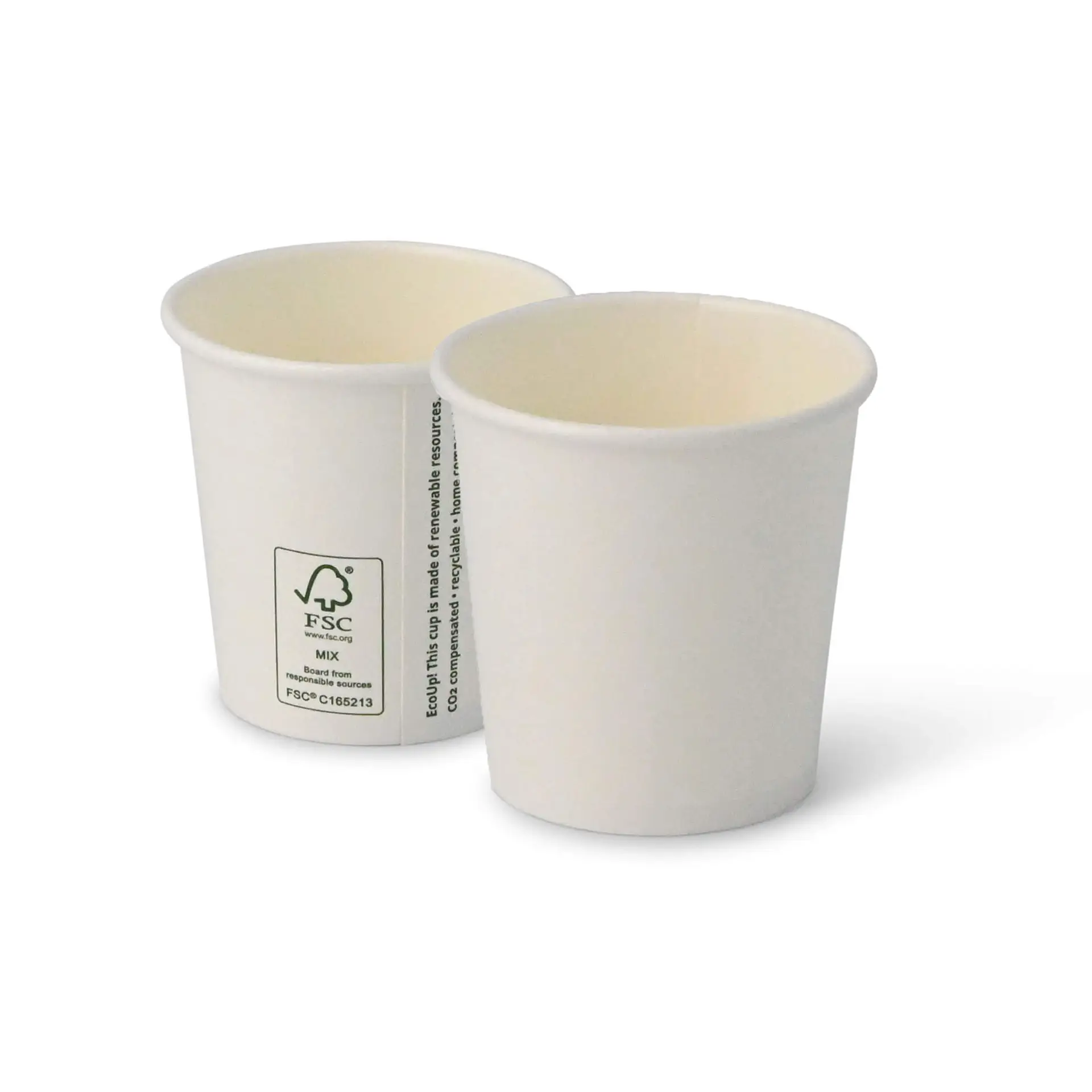 4 oz Paper cups single wall, Ø 62 mm, white