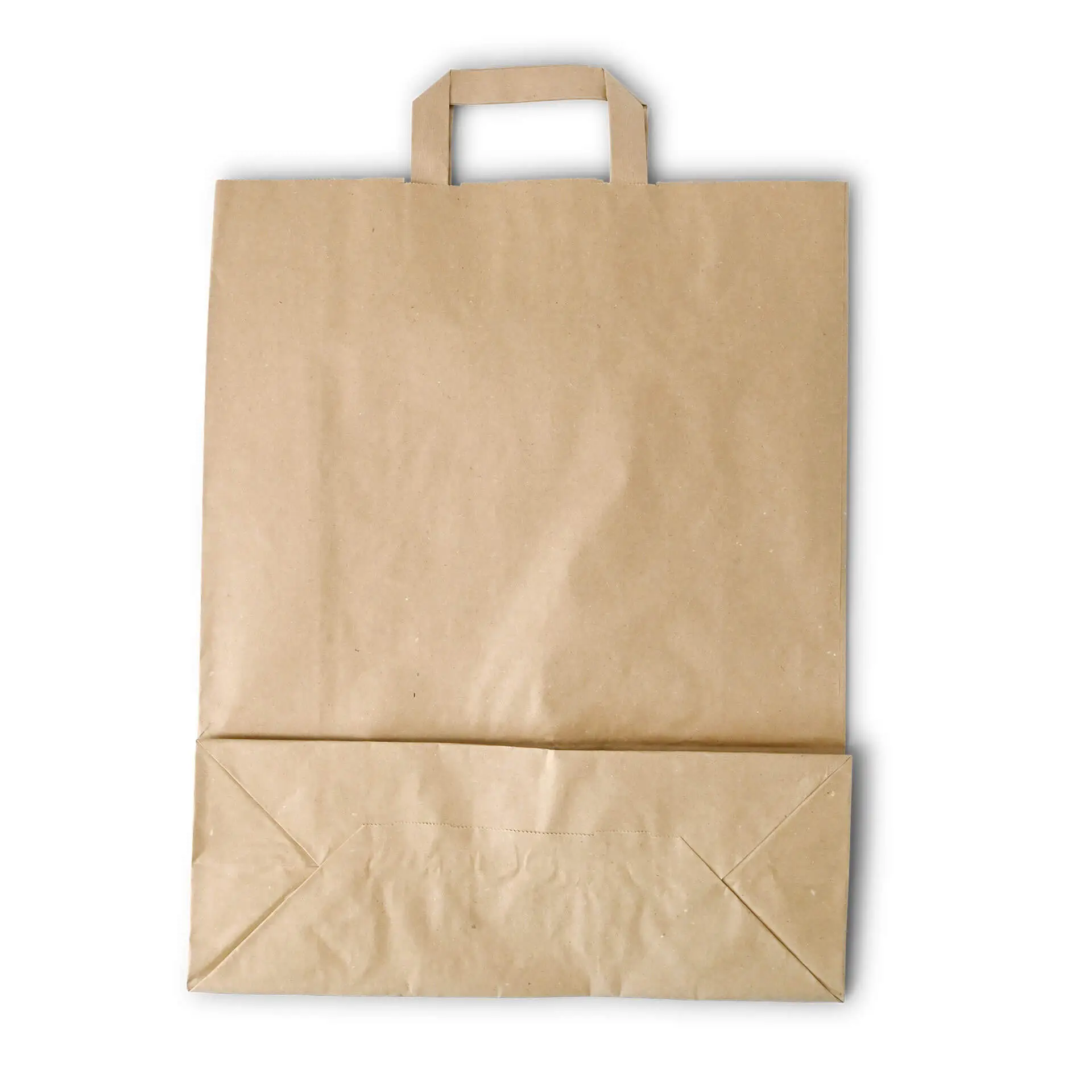 Recycling paper-carrier bags XL, 32 x 12 x 40 cm, kraft