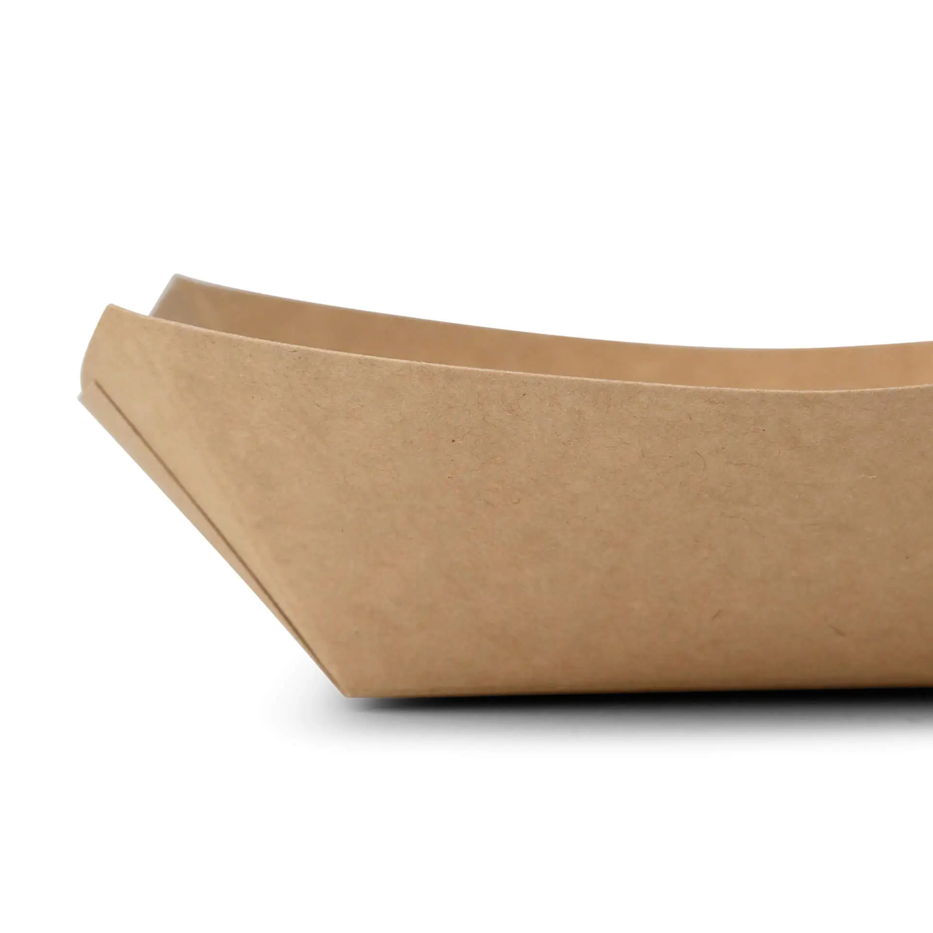 Cardboard Snack Tray 200 ml, 13 x 10 x 3 cm, brown