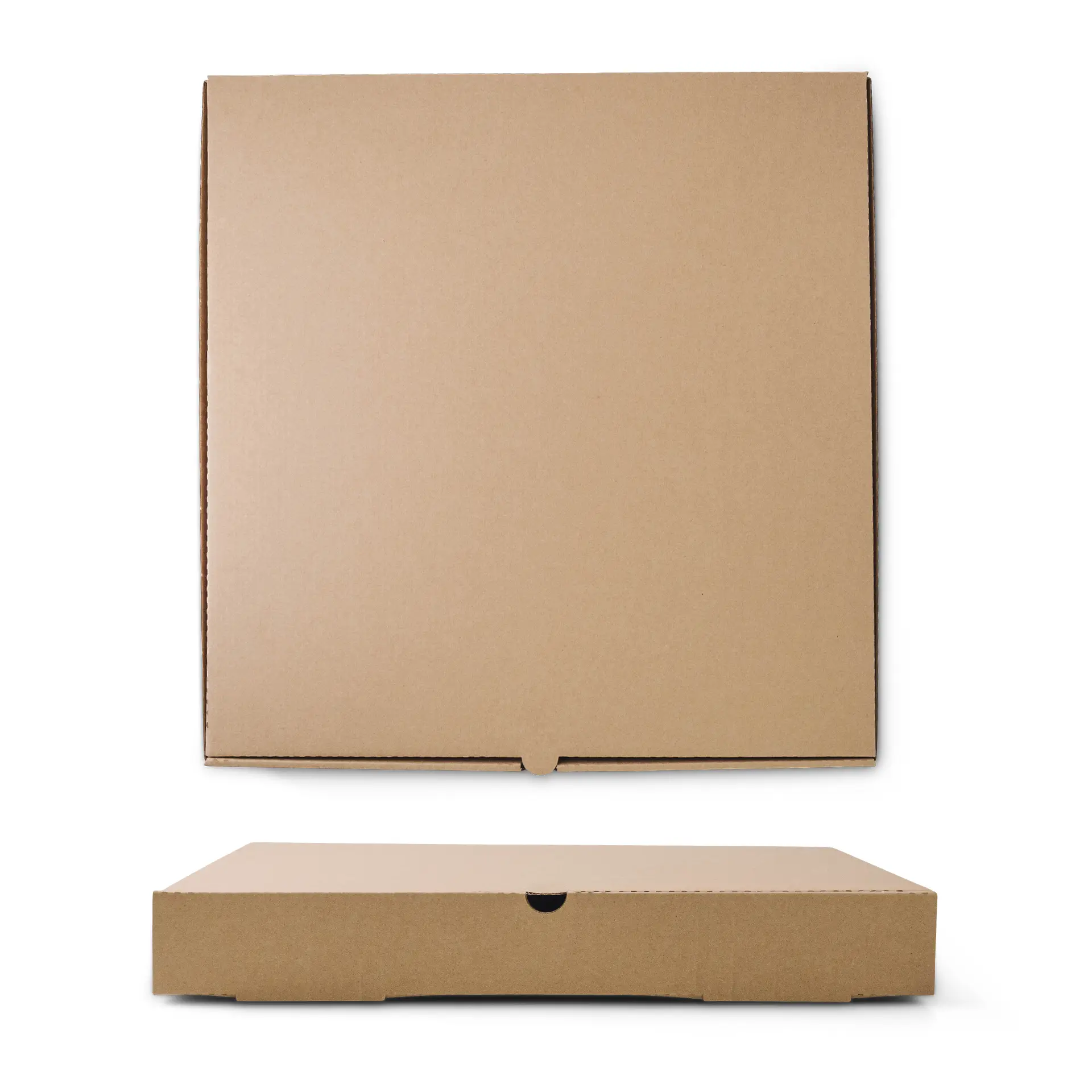 Pizza boxes Ø 37 cm, kraft