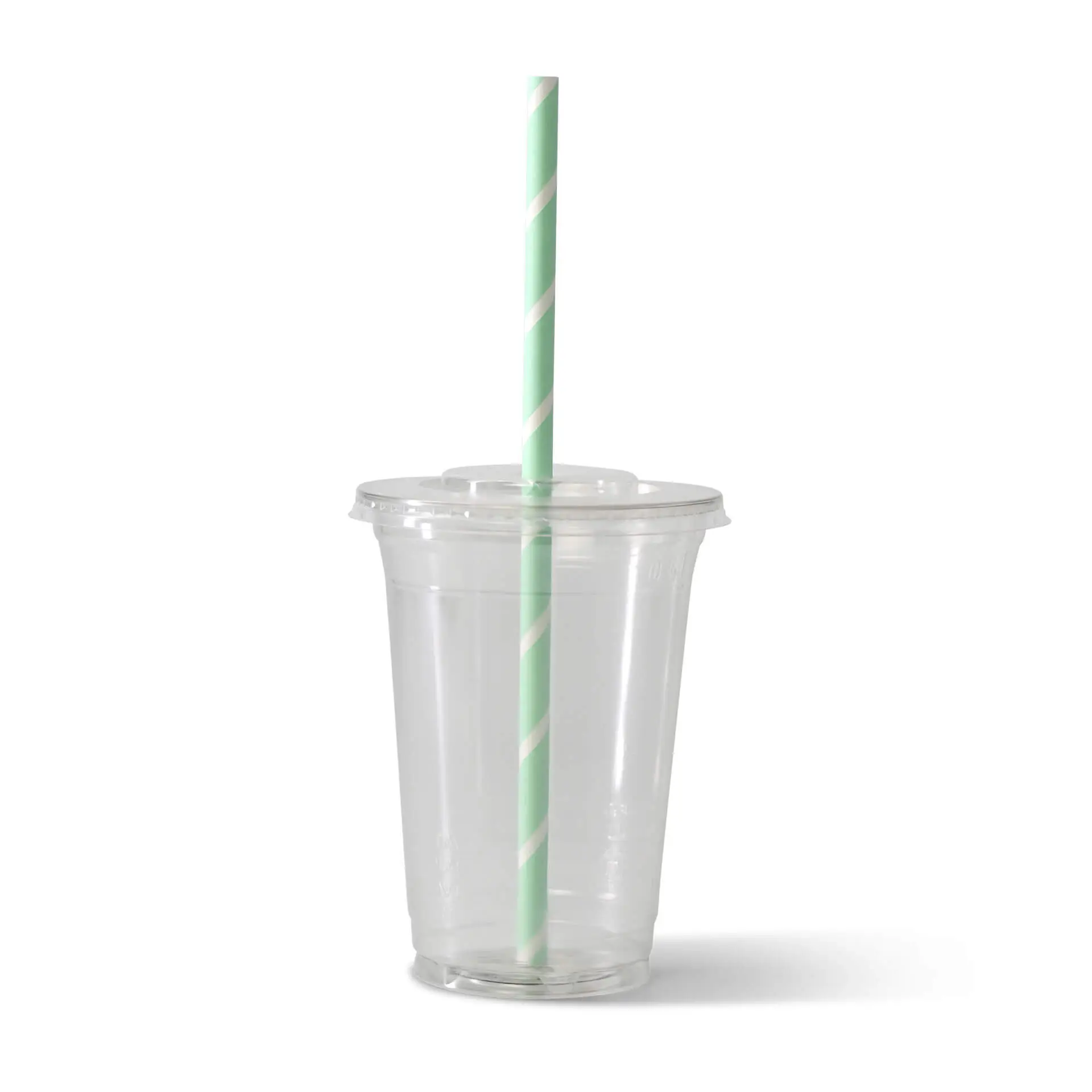 23 cm, Ø 0.8 cm Paper-jumbo-straws, pastel striped