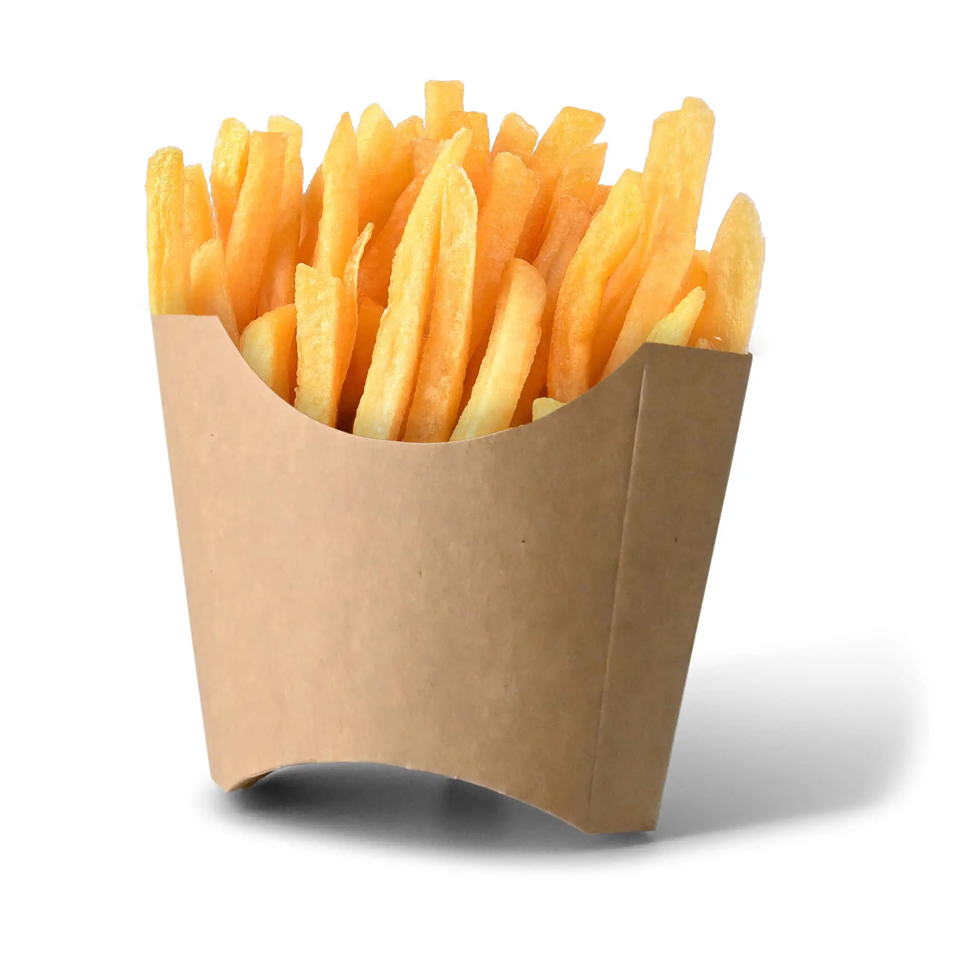 Cardboard chips scoops 8.5 x 5 x  9.5 cm, kraft dfc06880-pommes-schuetten-aus-karton-85-x-5-x-95-cm-braun-7
