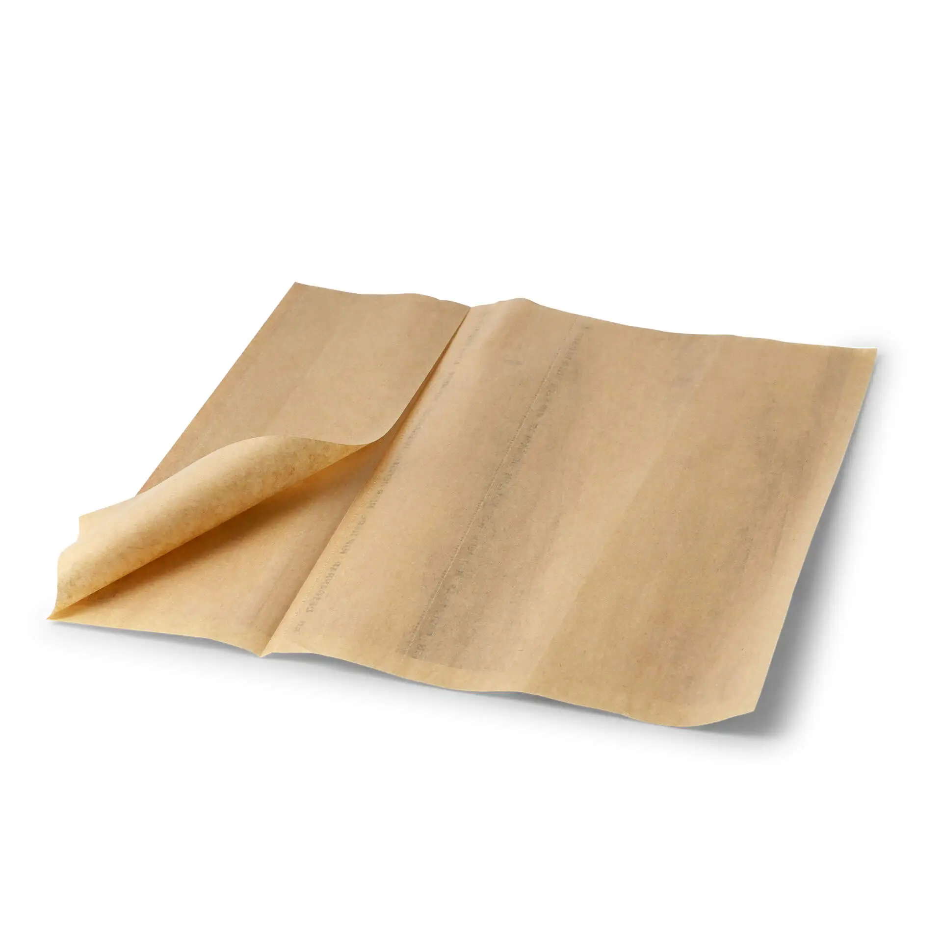 Burrito Bag, kraft, L 19.5 x 30 cm, prefolded