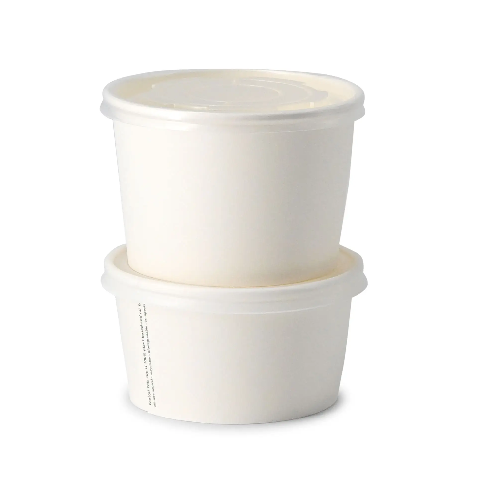 16 oz Paper Soup Container, Ø 115 mm, white