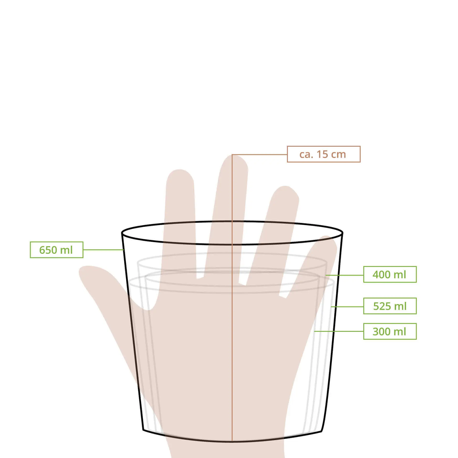 26 oz Cardboard Soup cups, Ø 114 mm, kraft, Icons