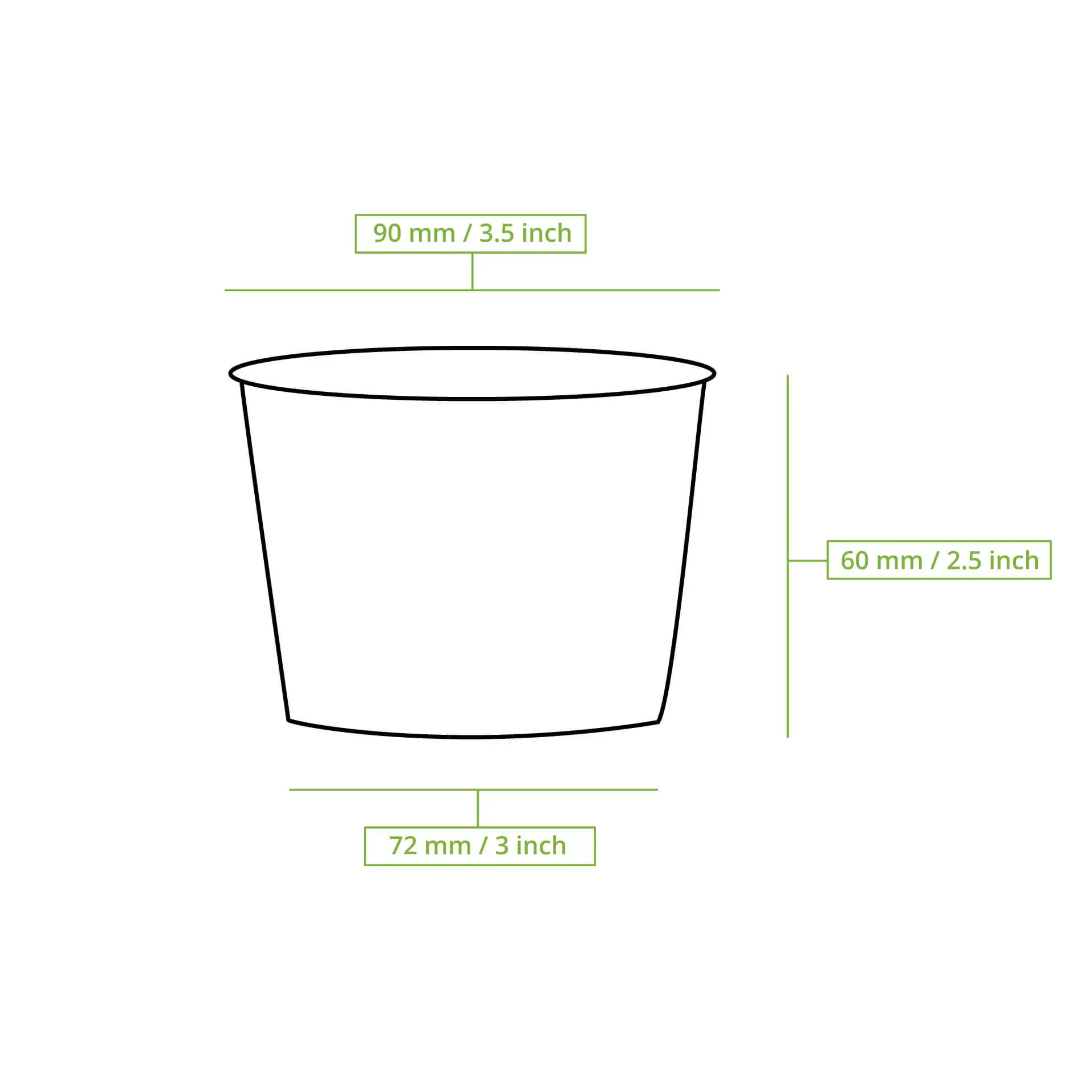 Soup cup to go made of cardboard (Premium) 200 ml / 8 oz, Ø 90 mm, brown, eco-friendly coating Soup cup to go made of cardboard (Premium) 200 ml / 8 oz, Ø 90 mm, brown, eco-friendly coating