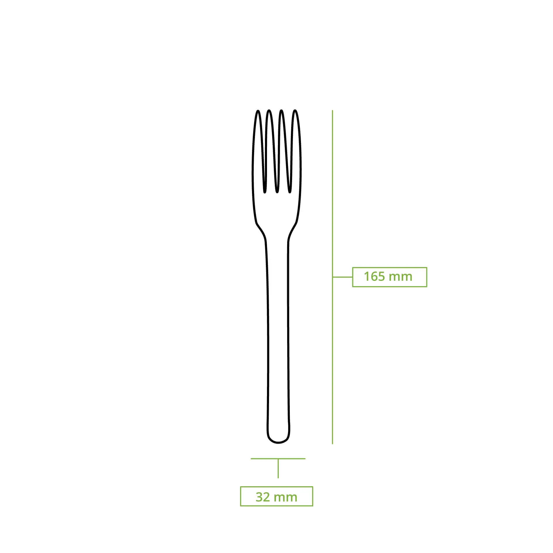 Paper forks 16,5 cm, kraft Paper forks 16,5 cm, kraft