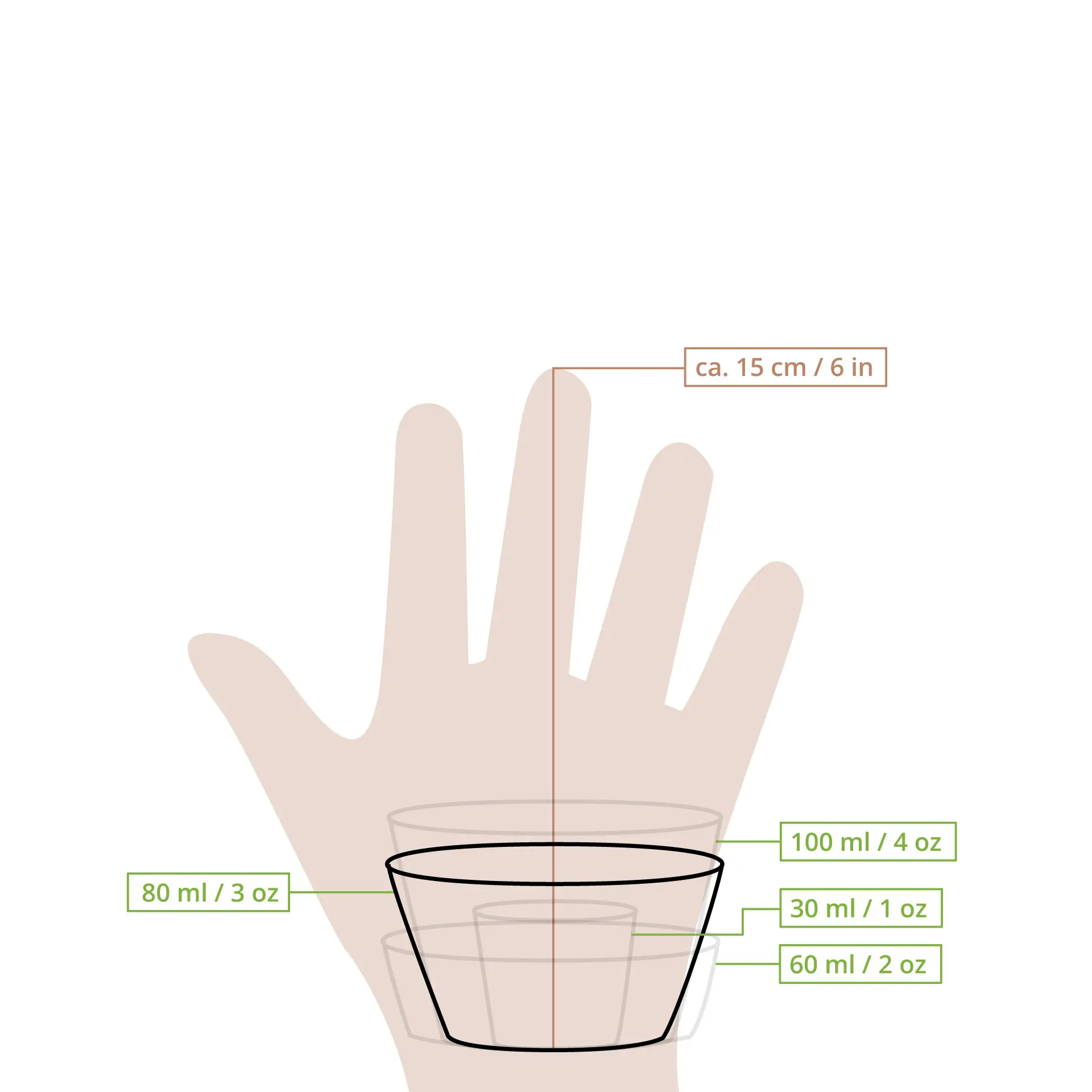 80 ml / 3 oz PLA portion cups, Ø 70 mm, clear dfc02470-portionsbecher-aus-pla-80-ml-70-mm-klar-8