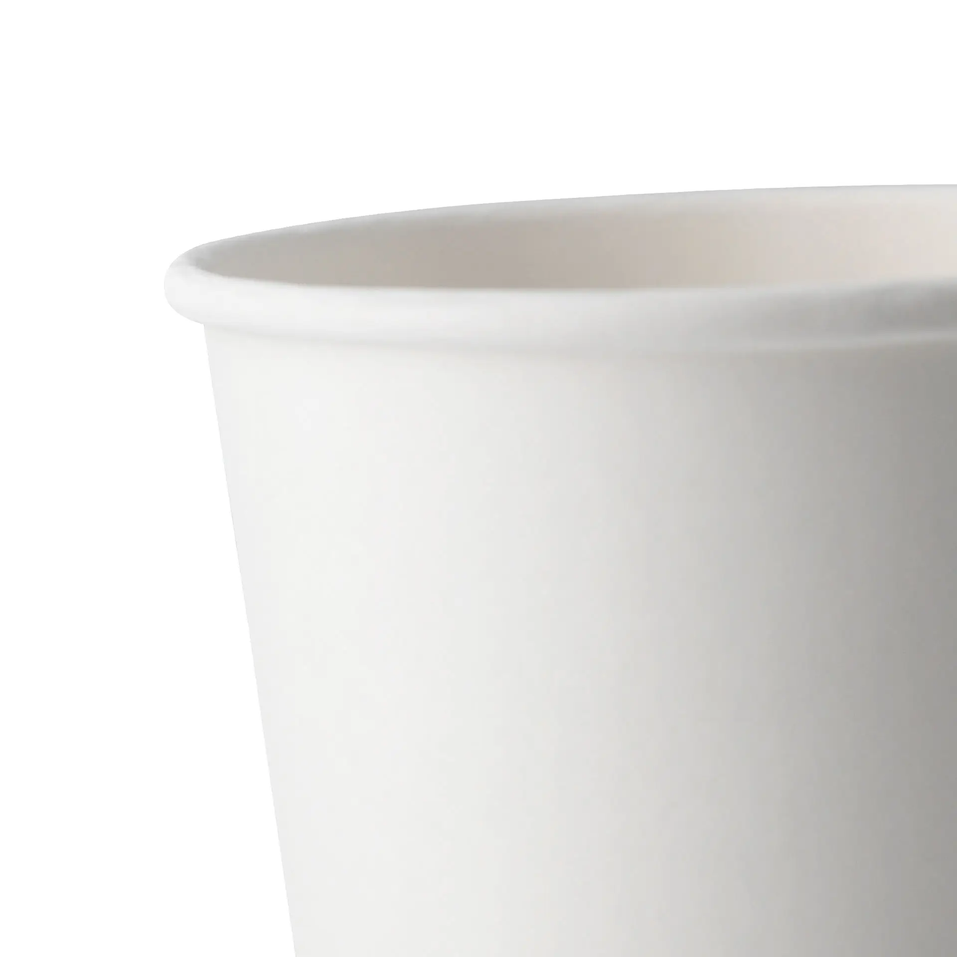 Coffee to go cup, 200 ml / 8 oz, Ø 80 mm, double wall, white, PLA coated