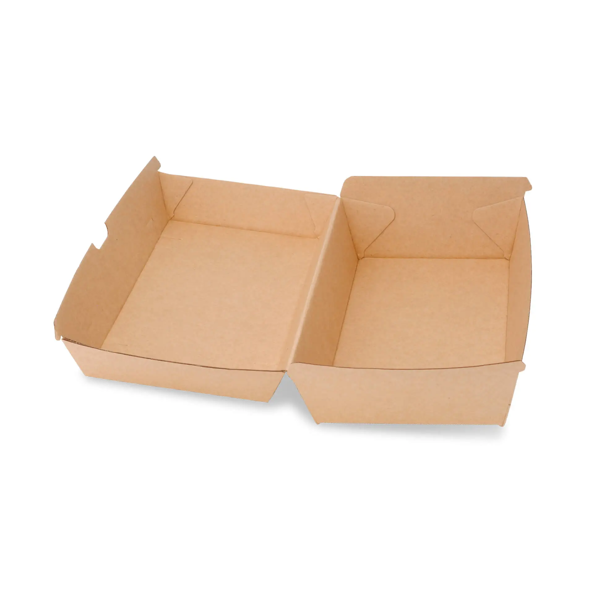 Food box with hinged lid, 24.8 x 13 x 7.5 cm, kraft dfc04325-boxen-mit-klappdeckel-248-x-13-x-75-cm-kraftkarton-braun-4