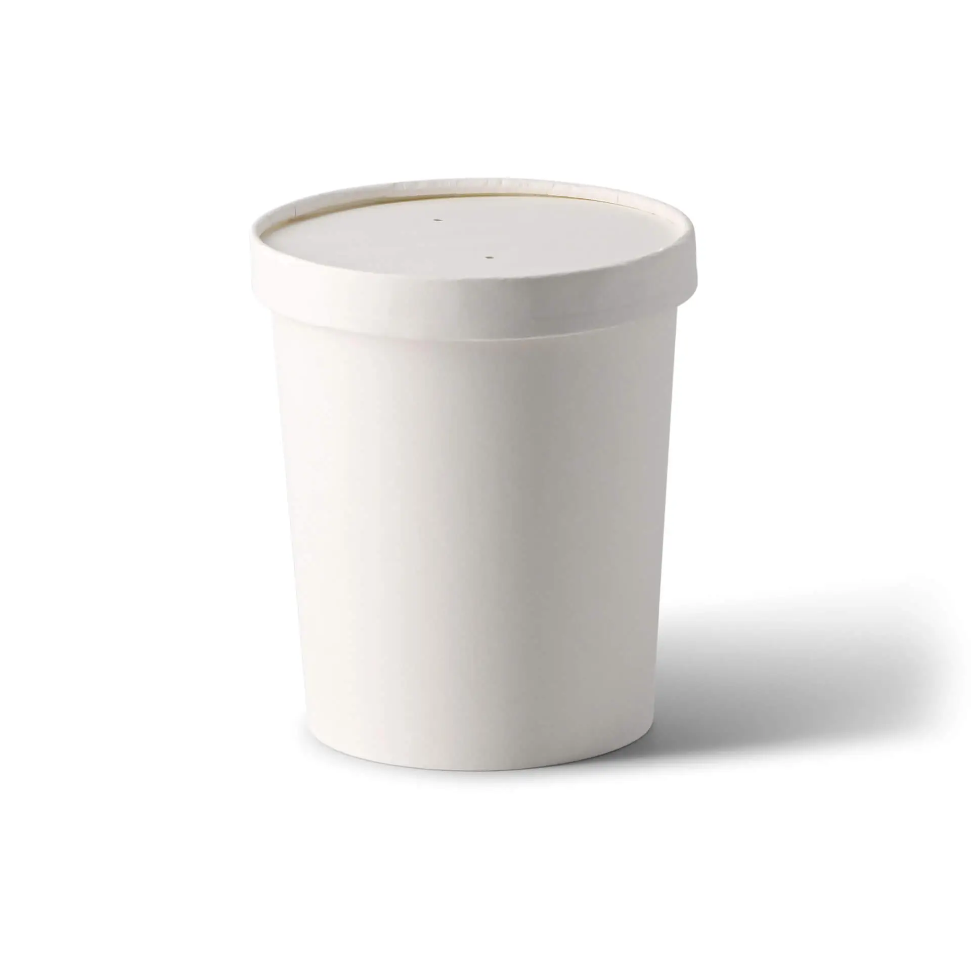 32 oz Cardboard Soup cups (Premium), Ø 115 mm, white, eco-friendly coating