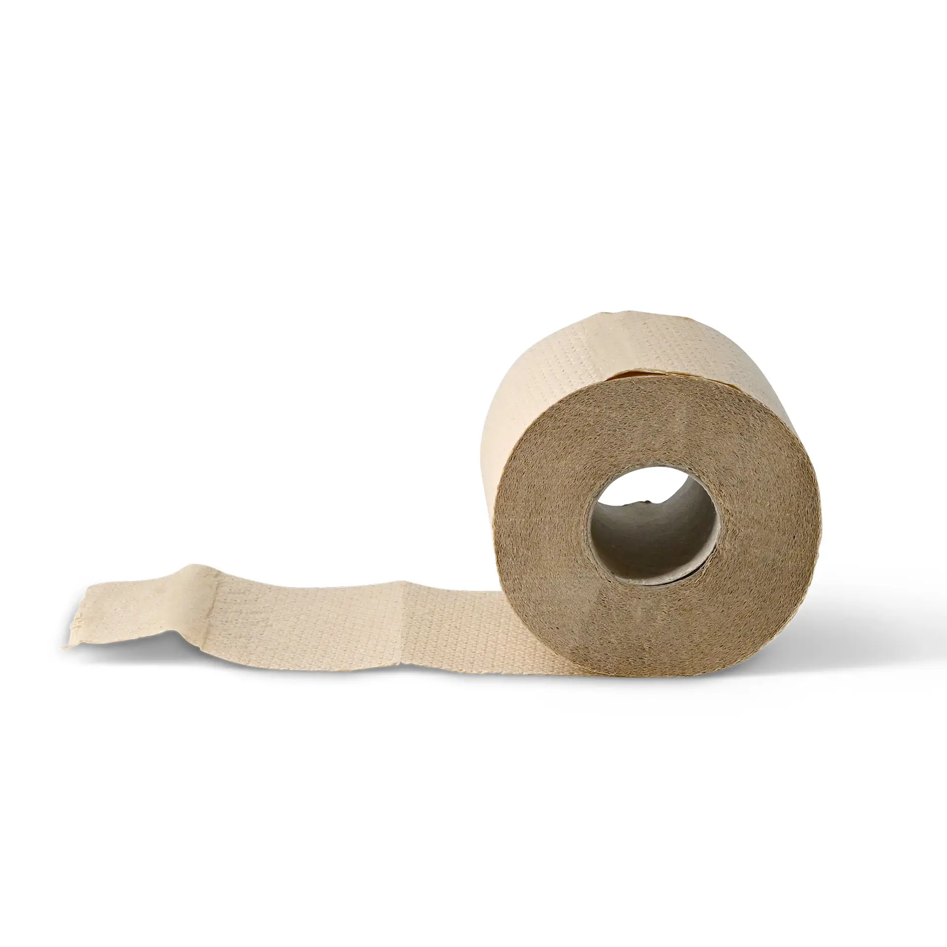 Toilet paper made from recycled paper, 2-ply, 300 sheets, brown