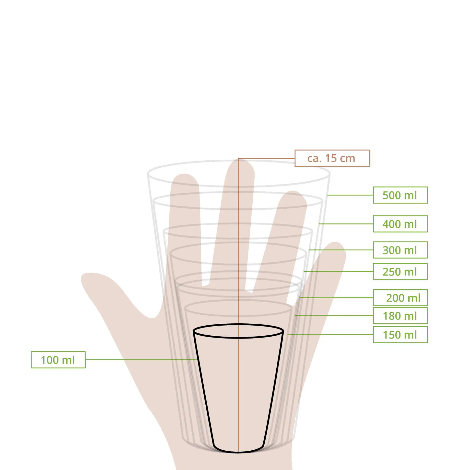 4 oz Paper cups (coated), Ø 62 mm, brown 4 oz Paper cups (coated), Ø 62 mm, brown