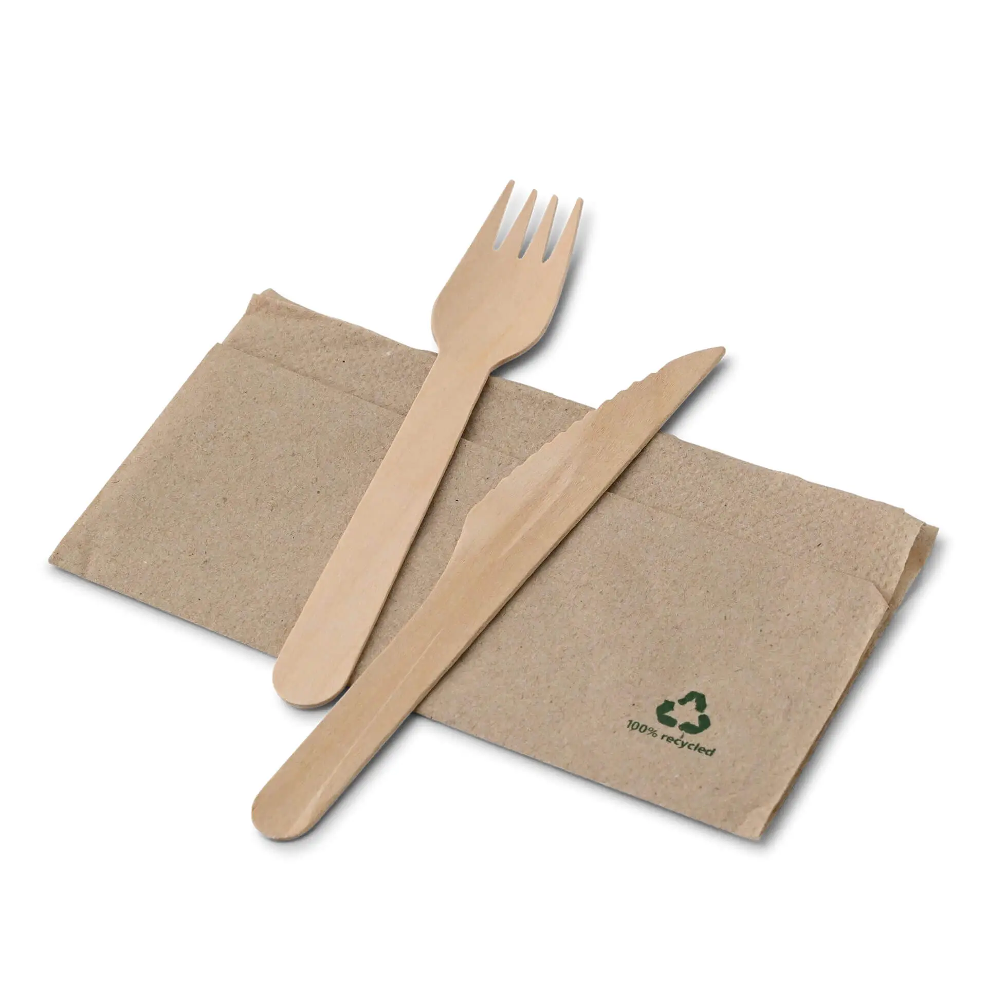 Paper napkins / serviettes 32 x 32 cm, 1-ply, 1/8 fold, unbleached dse02805-servietten-aus-recyceltem-papier-32-x-32-cm-1-lagig-18-falz-ungebleicht-4