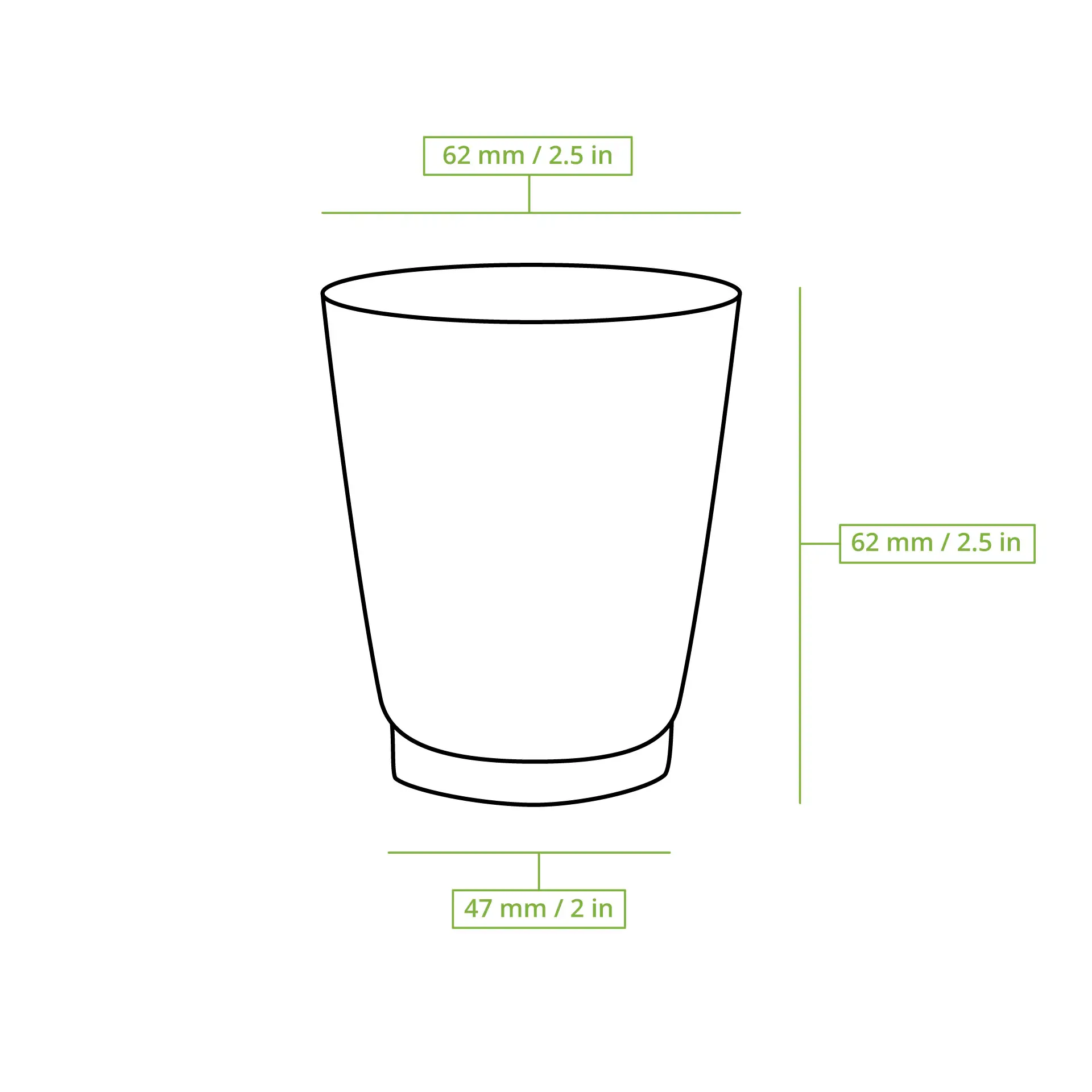 4 oz Takeaway coffee cups / Ripple cups, Ø 62 mm, kraft