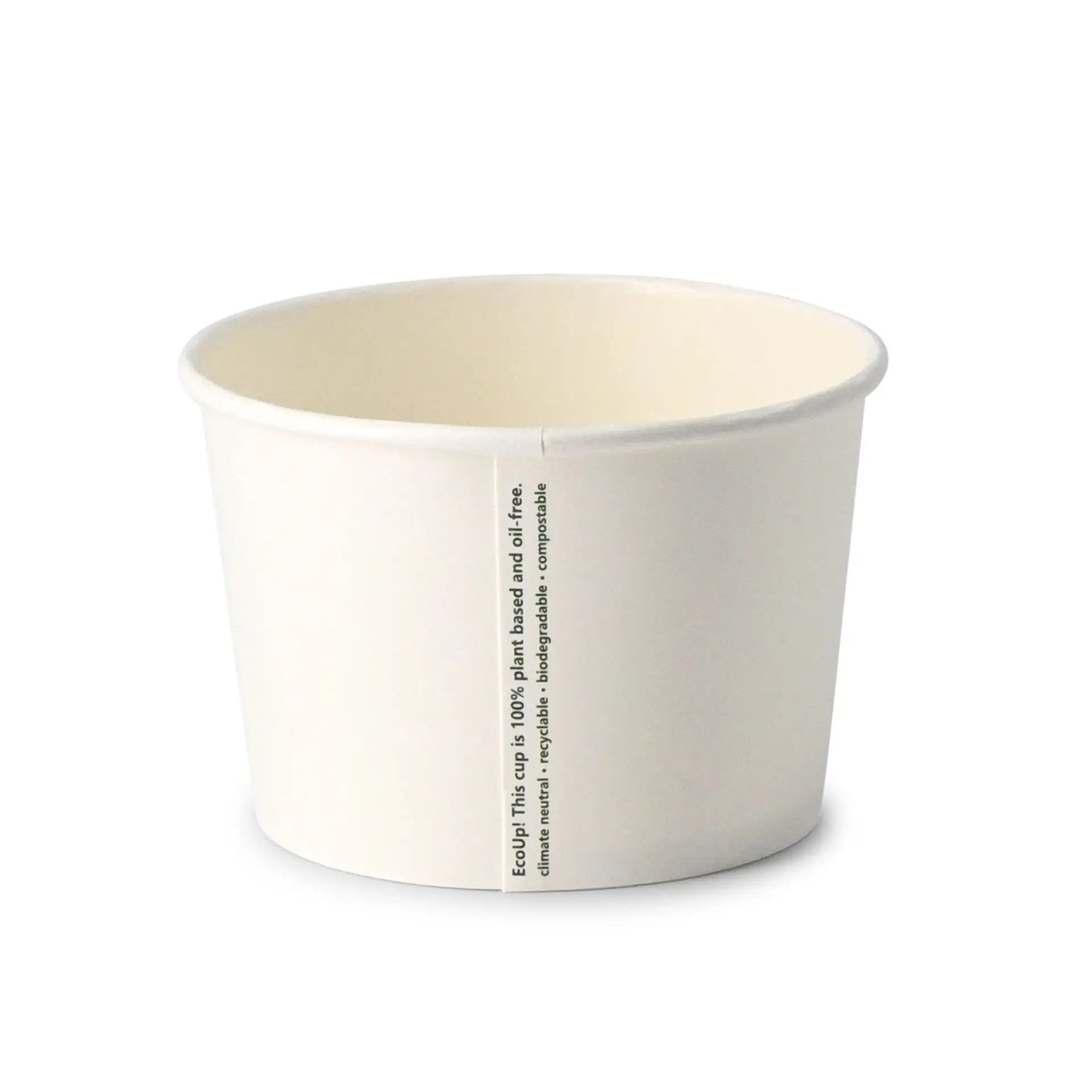 16 oz Paper Soup Container, Ø 115 mm, white