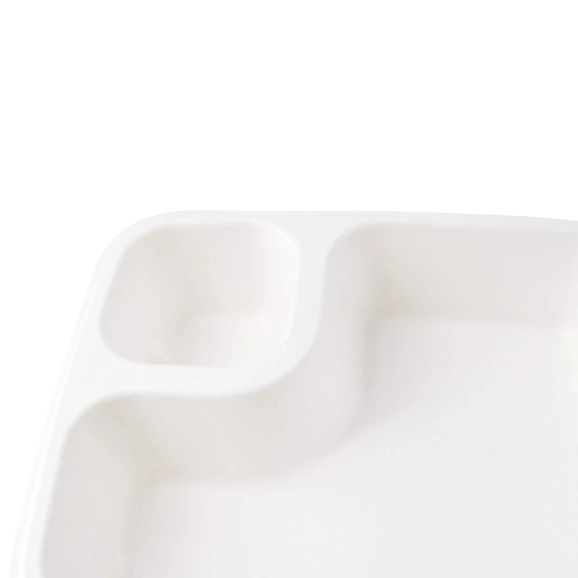 Sugarcane Dip Plate, 16.5 cm x 19 cm, Rectangular