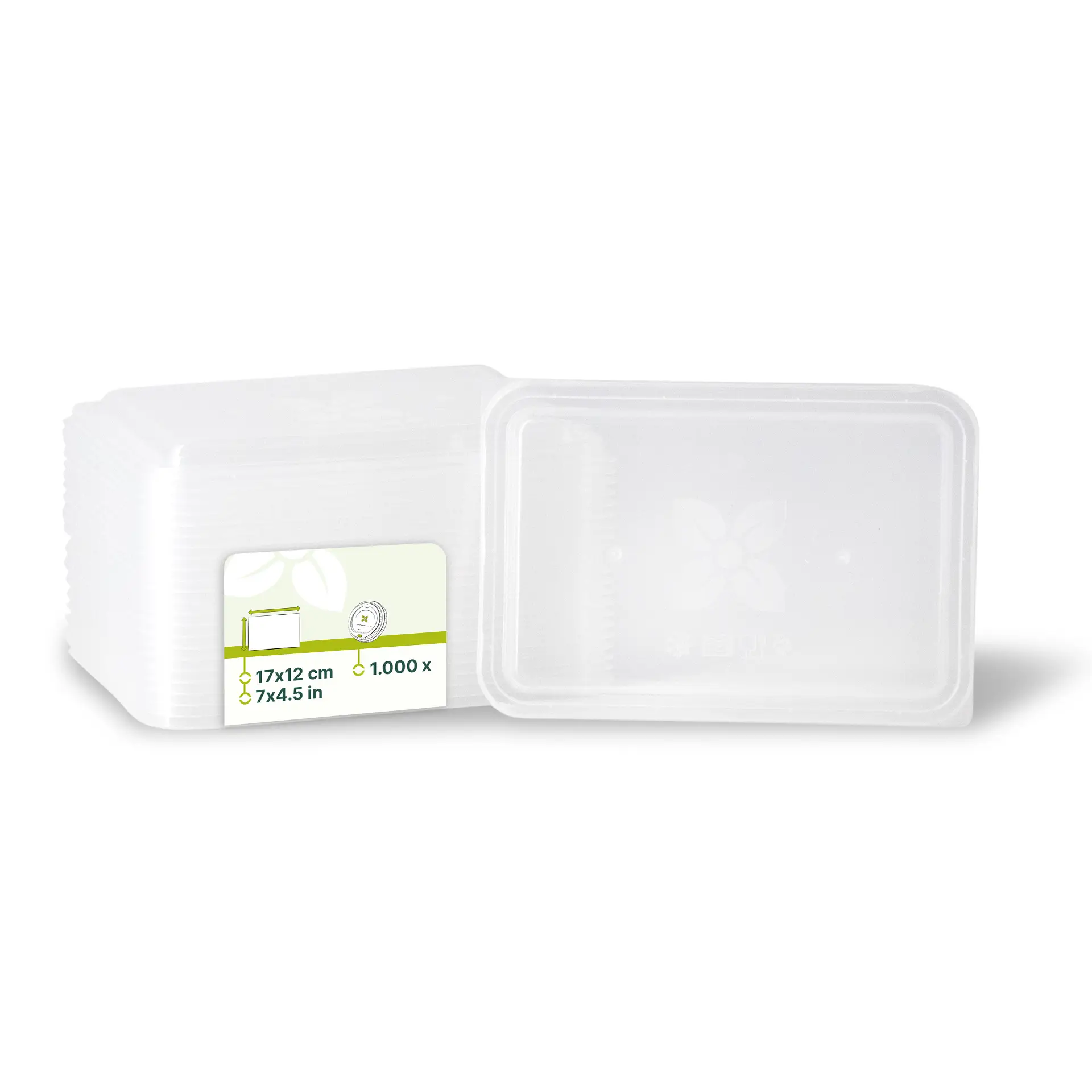 PP-lids 17 x 12 cm, clear, rectangular dfc01239-pp-deckel-17-x-12-cm-klar-rechteckig