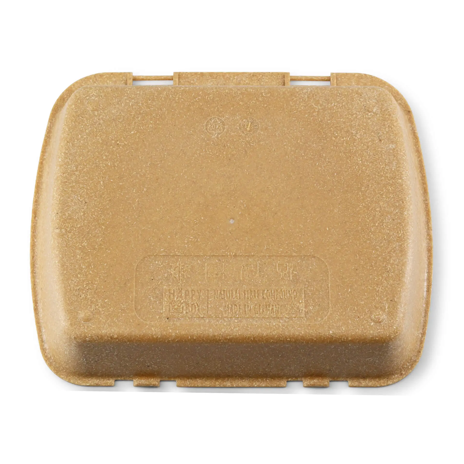 | 2 FOR 1 | Reusable menu-containers merways-Box 24,5 x 20 x 4,5 cm, HP4, caramell / brown