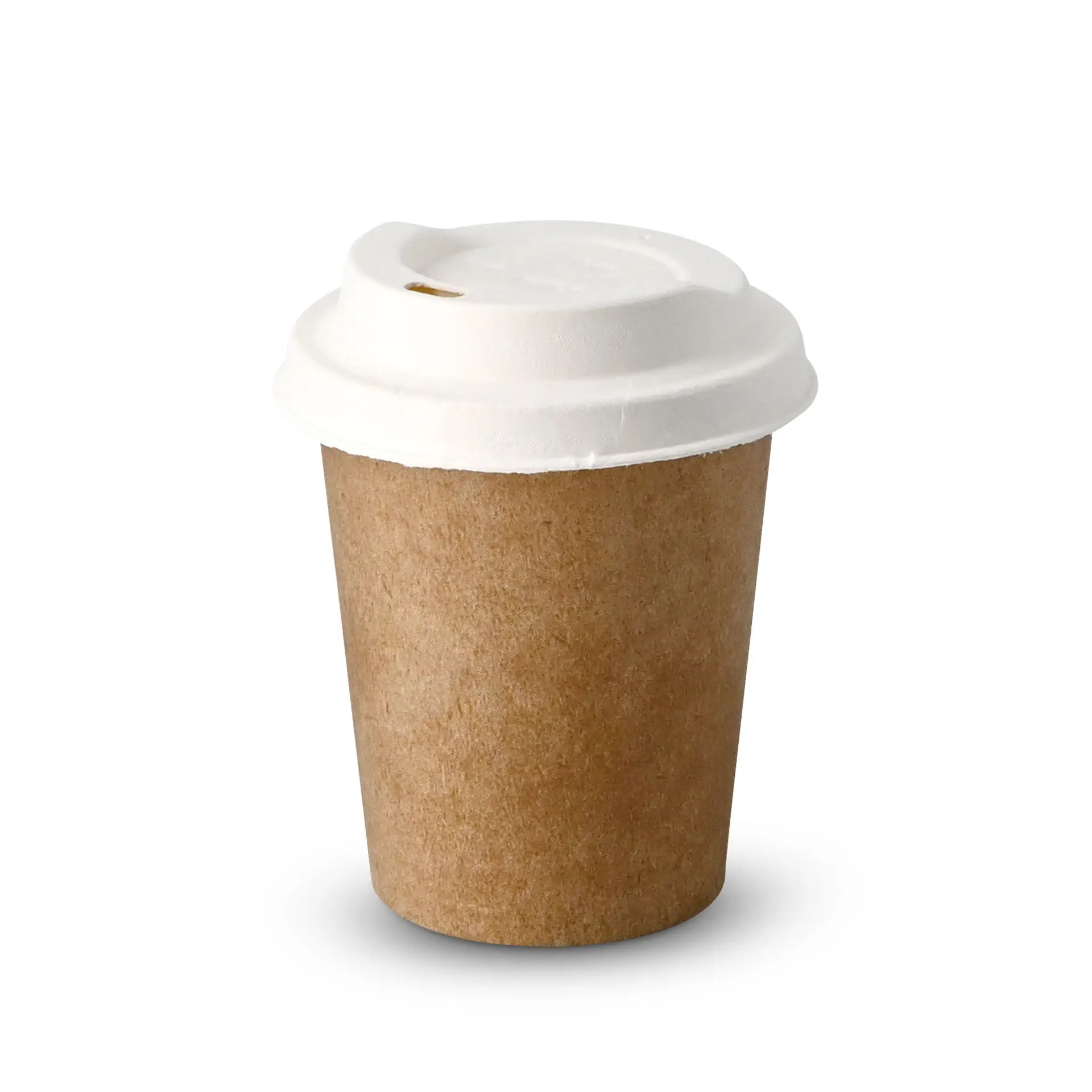 Paper lids Ø 80 mm, white, drinking opening Paper lids Ø 80 mm, white, drinking opening