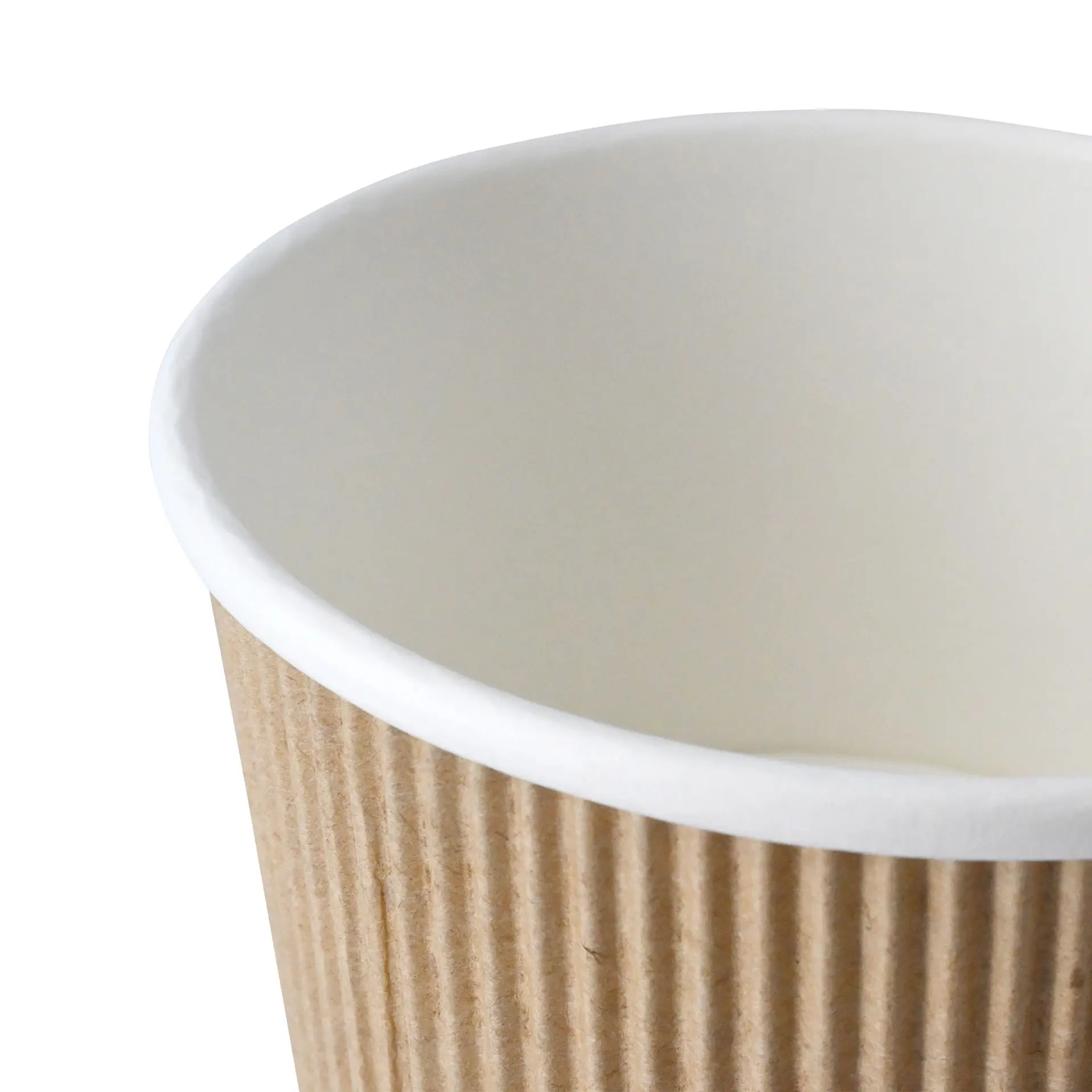 17 oz Ribbed Soup cups, kraft