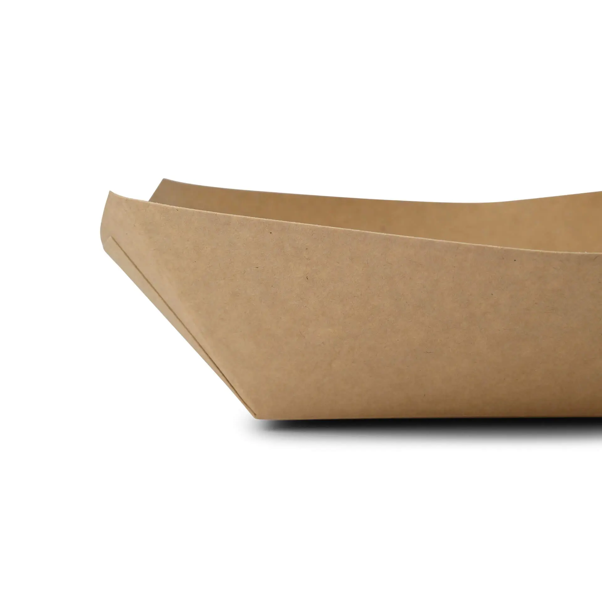 Cardboard Snack Tray 800 ml, 21,5 x 16 x 5 cm, brown