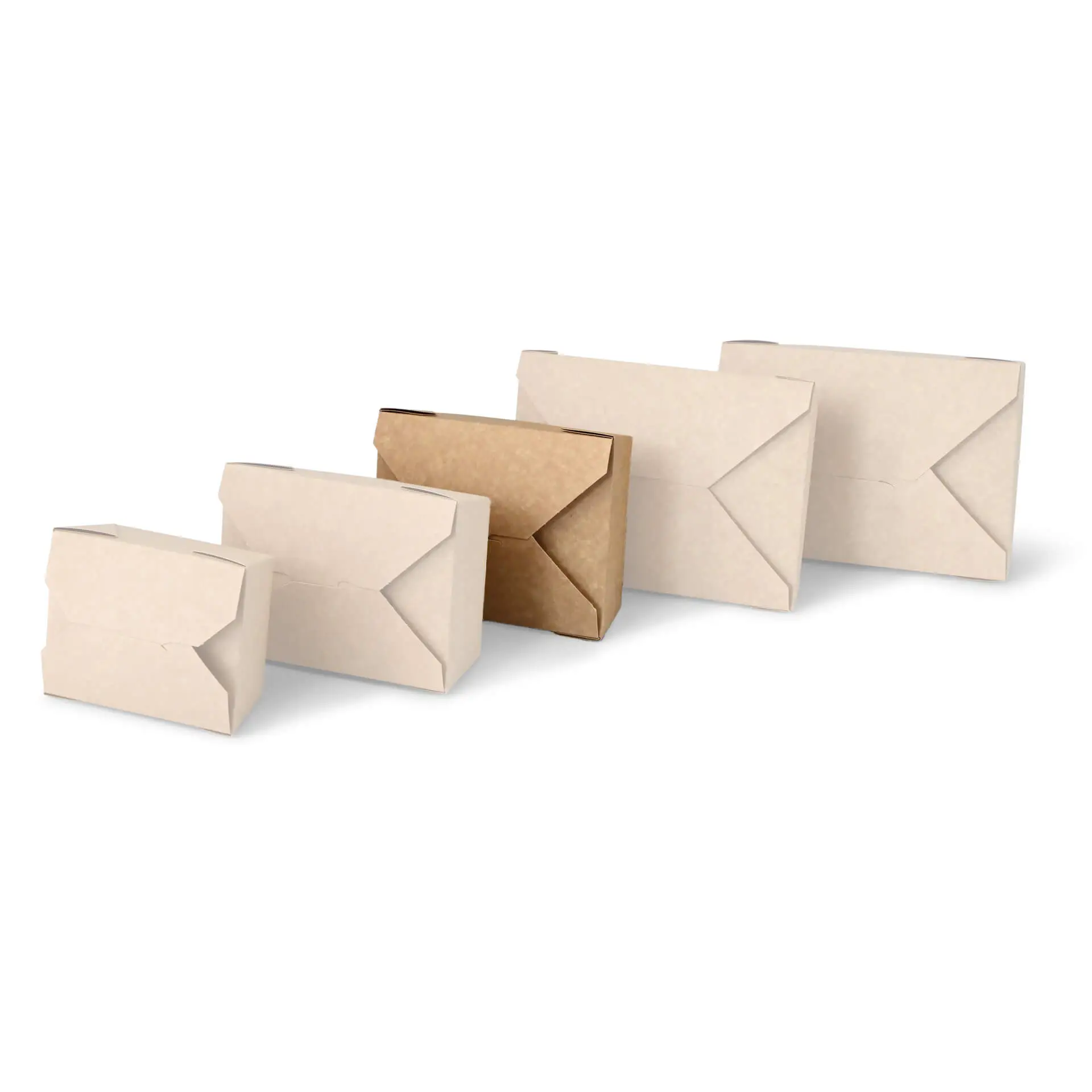 Take-Away Cardboard Boxes 1150 ml, brown