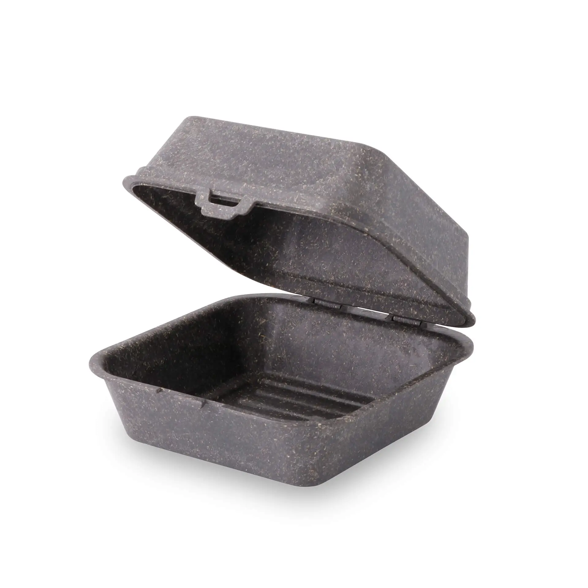 Reusable burger boxes "merways Box" 16 x 15 x 8.5 cm, pepper / grey dfc00857-mehrweg-burgerboxen-merways-box-16-x-15-x-85-cm-pfeffer-grau-1