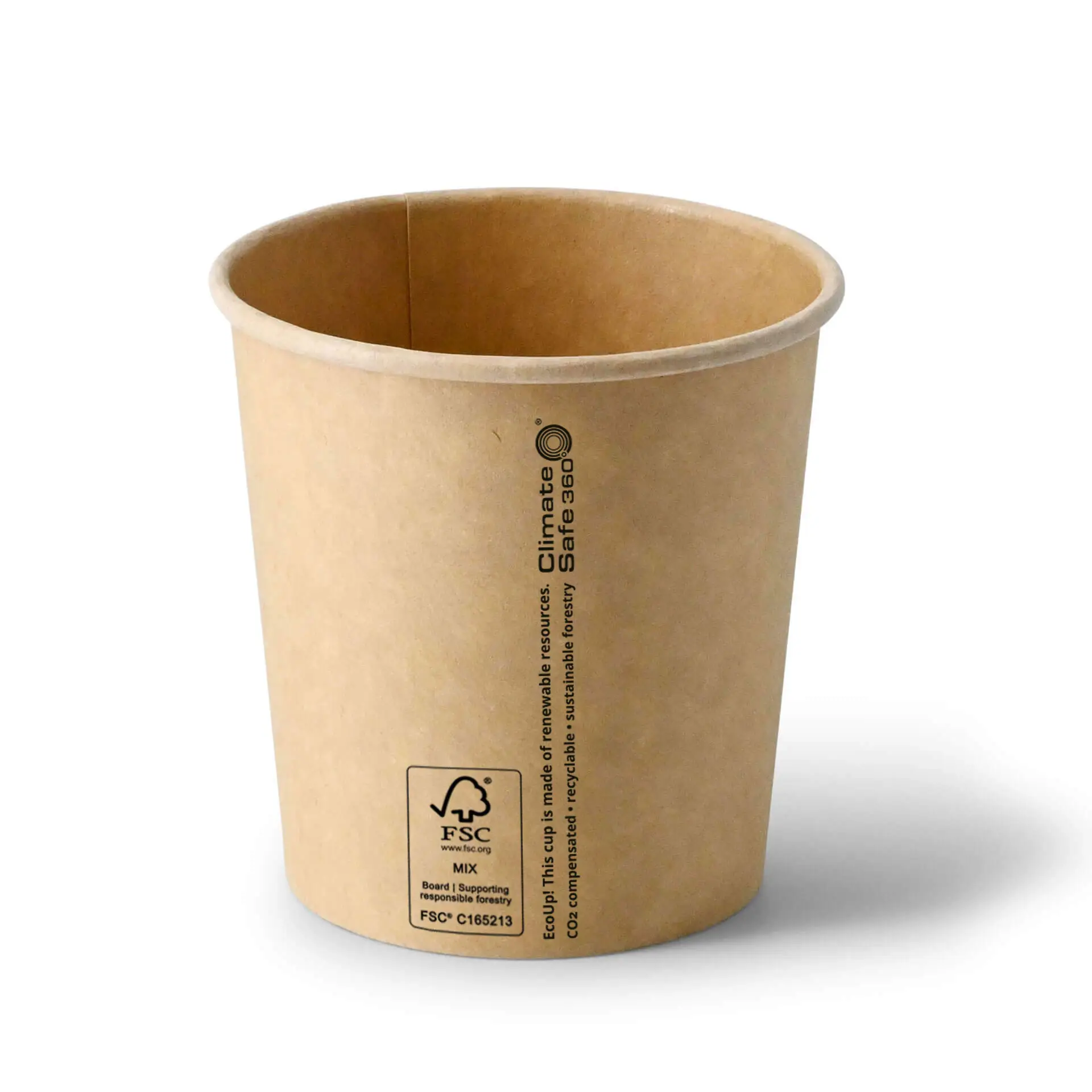 16 oz, Takeaway Soup container (coated), Ø 95 mm, brown con30034-01-0-suppenbecher-to-go-beschichtet-400-ml-16-oz-95-mm-braun-1