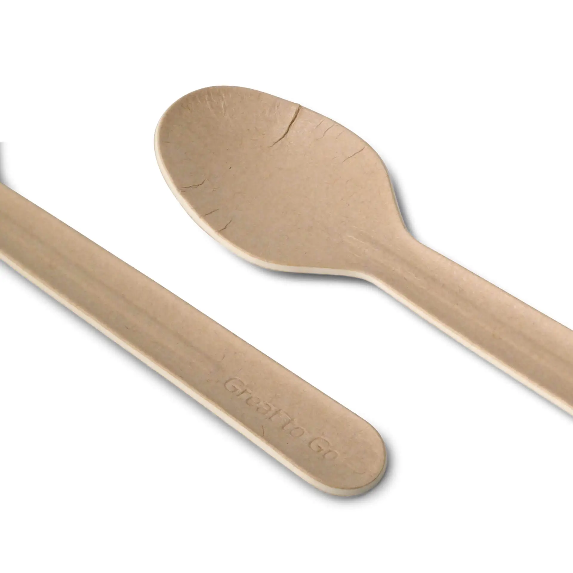 Paper Teaspoon 11.5 cm, brown