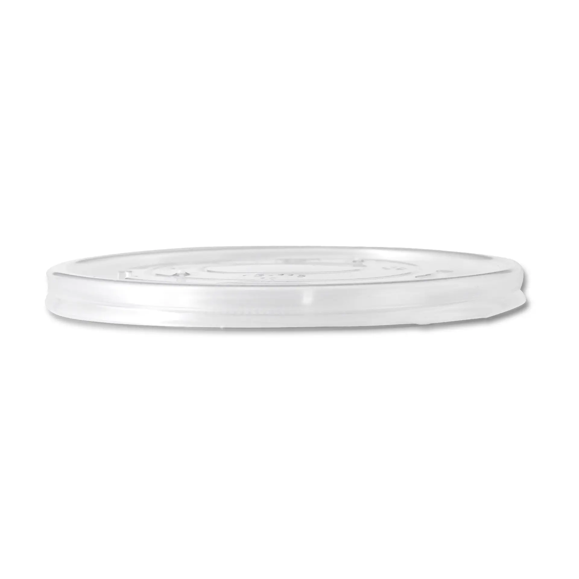 PP Flat Lids Ø 115 mm, closed (for universal cups)