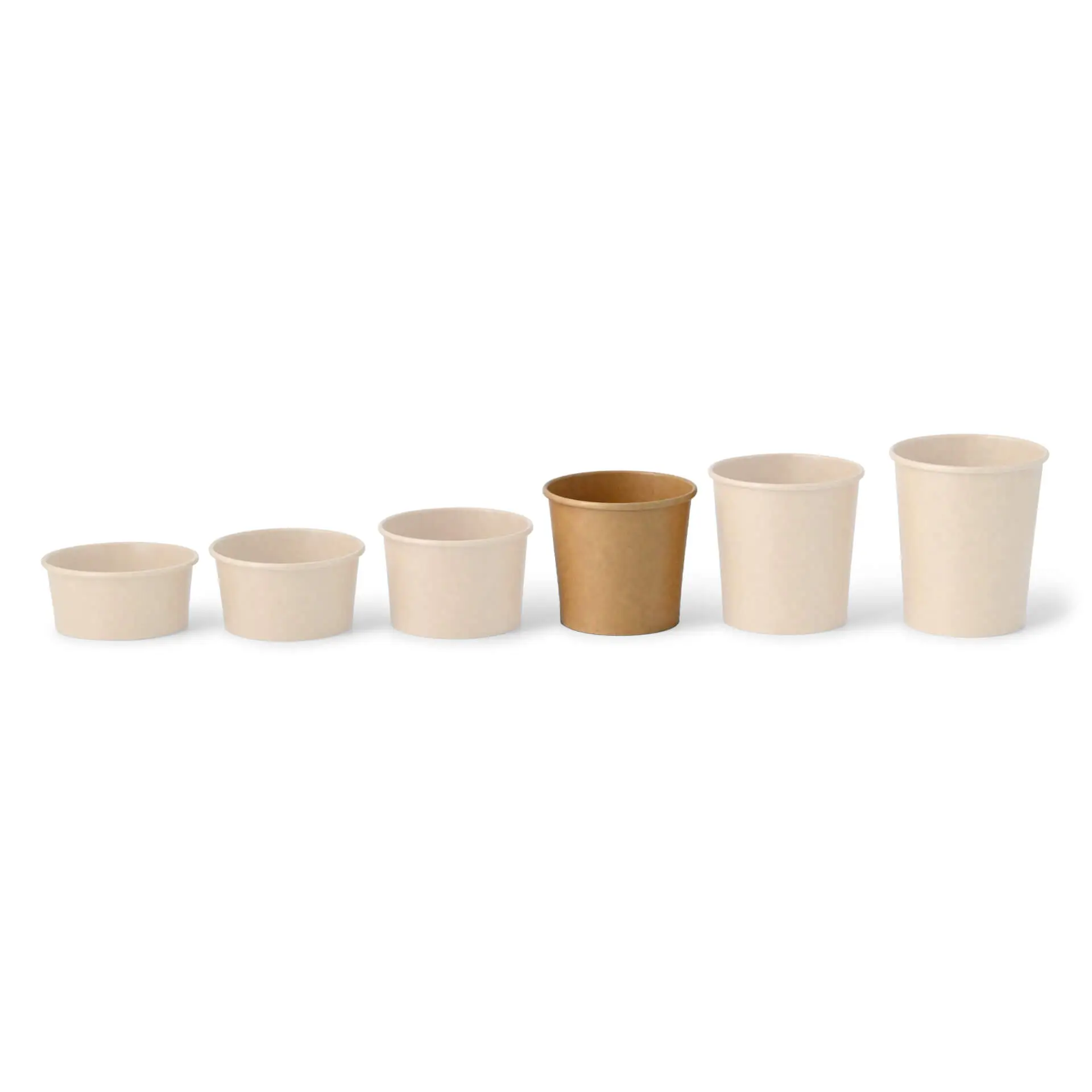 10 oz, max. 12 oz Paper Ice Cream Tubs L, Ø 92 mm, brown dfc067851-eisbecher-aus-pappe-l-250-ml-max-350-ml-92-mm-braun-7