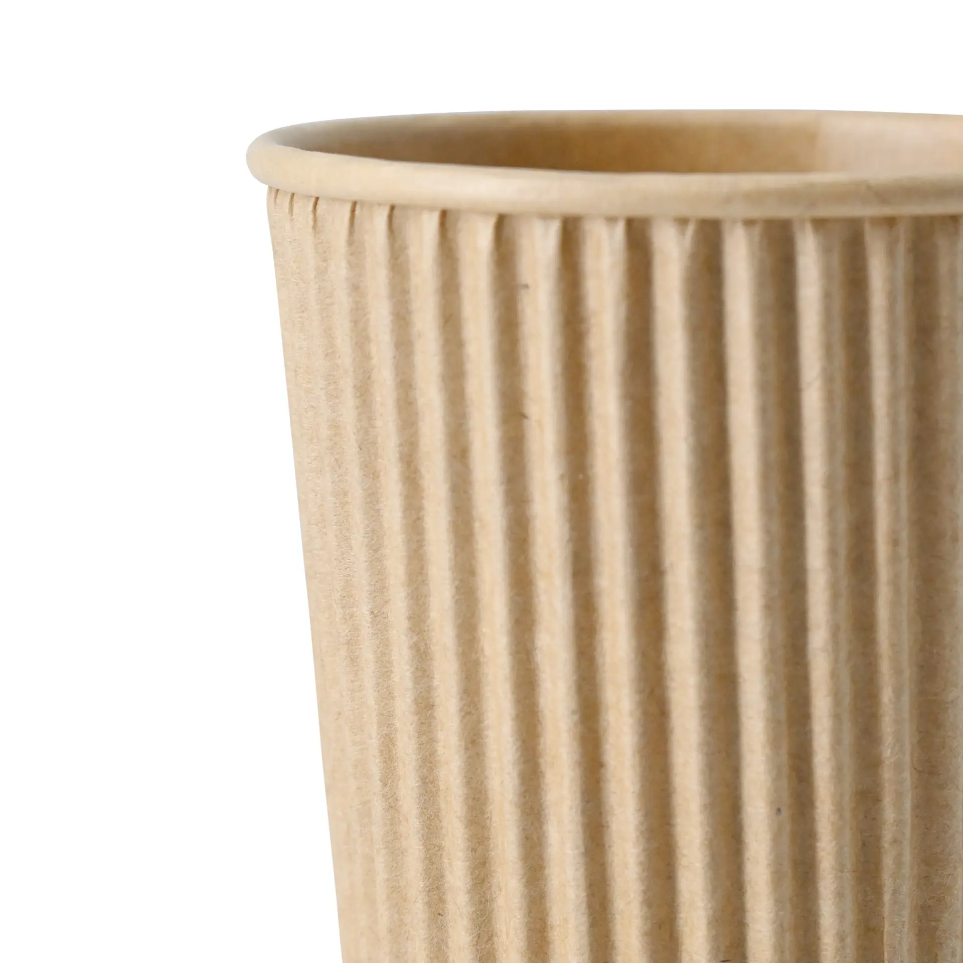 4 oz Takeaway coffee cups / Ripple cups, Ø 62 mm, kraft dhd048321-riffelbecher-kaffee-to-go-becher-100-ml-4-oz-62-mm-braun-3