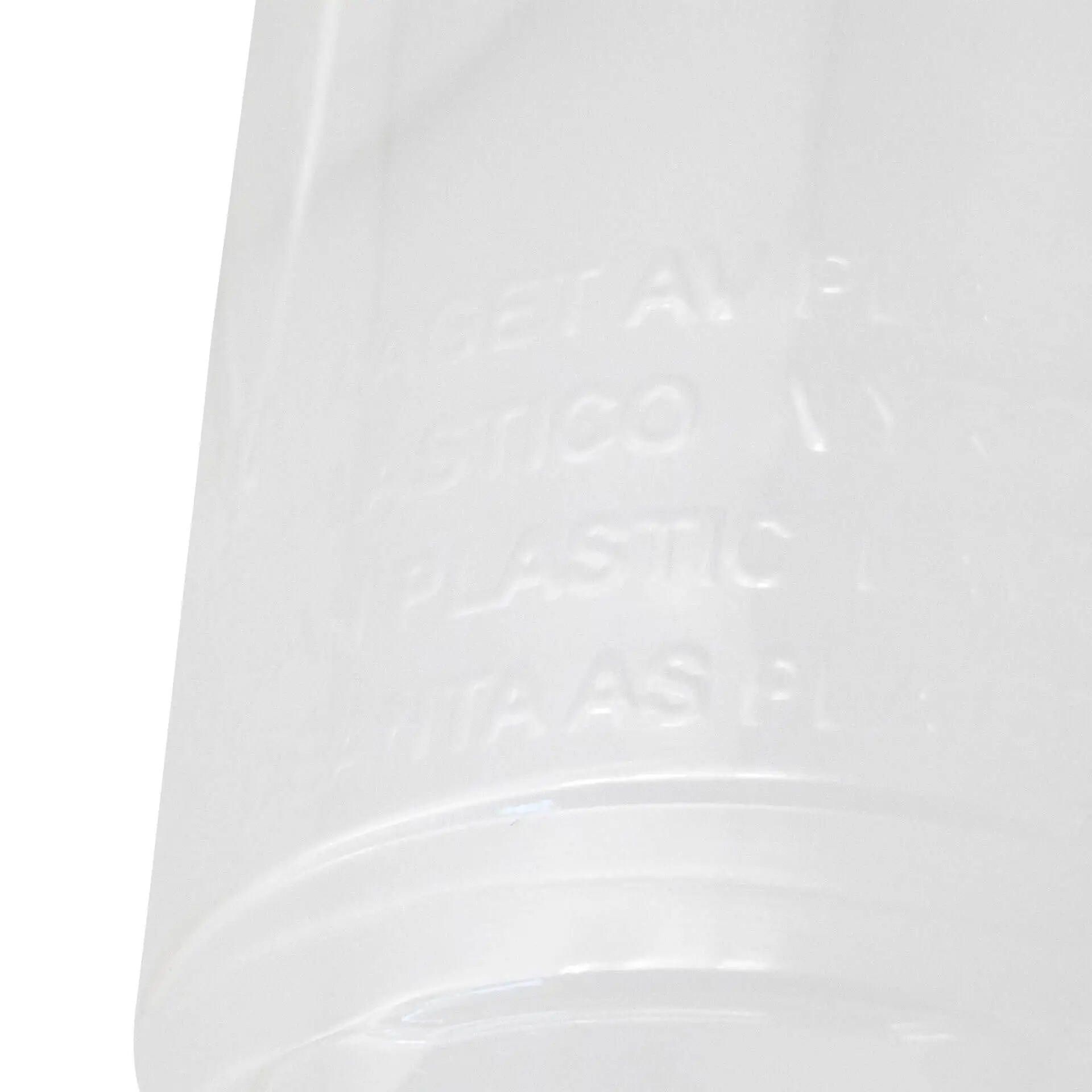 20 oz PLA custom printed cups, clear