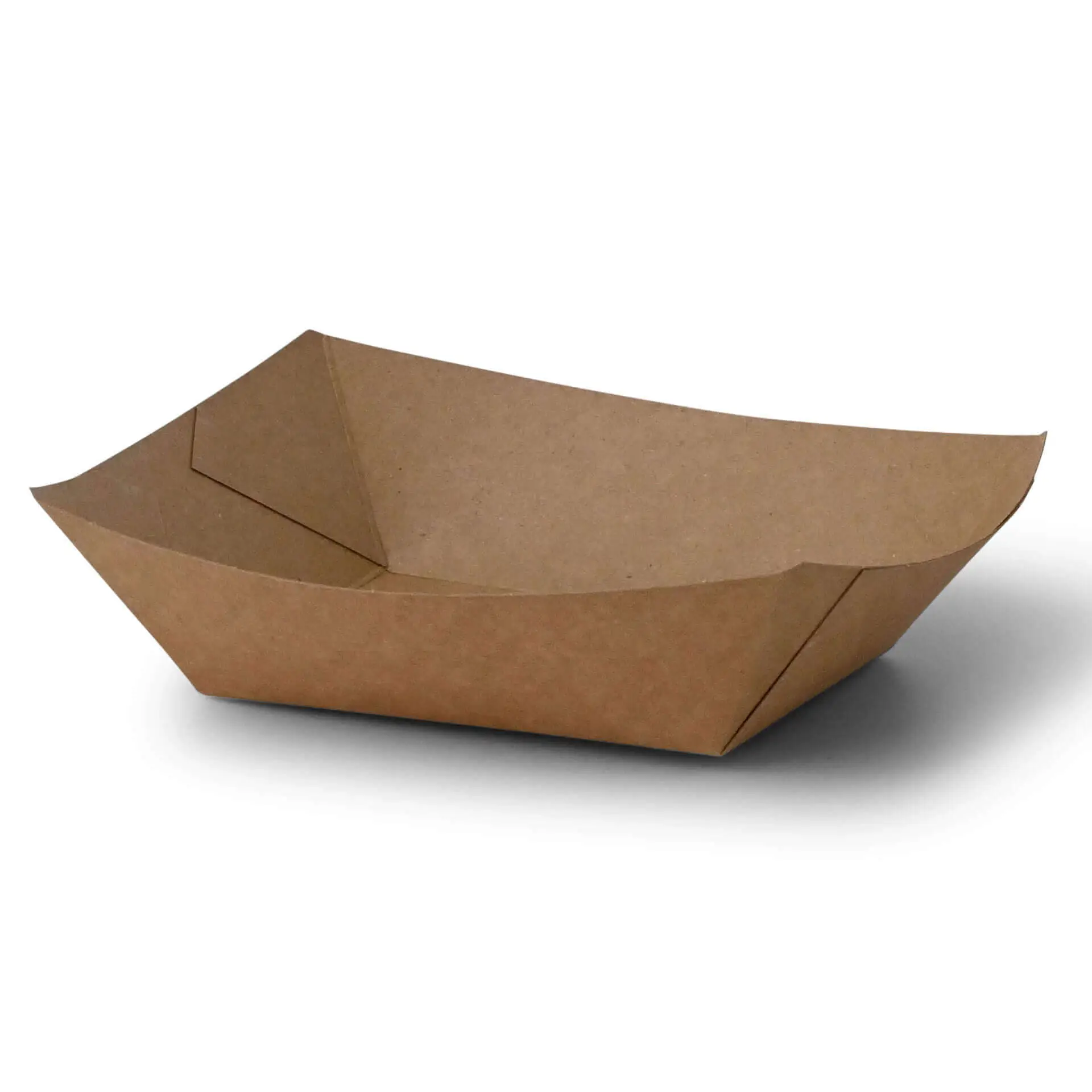 Premium Cardboard Food Tray 400 ml, brown, bio-coated dca06445-snackschalen-aus-karton-premium-400-ml-braun-bio-beschichtet-1