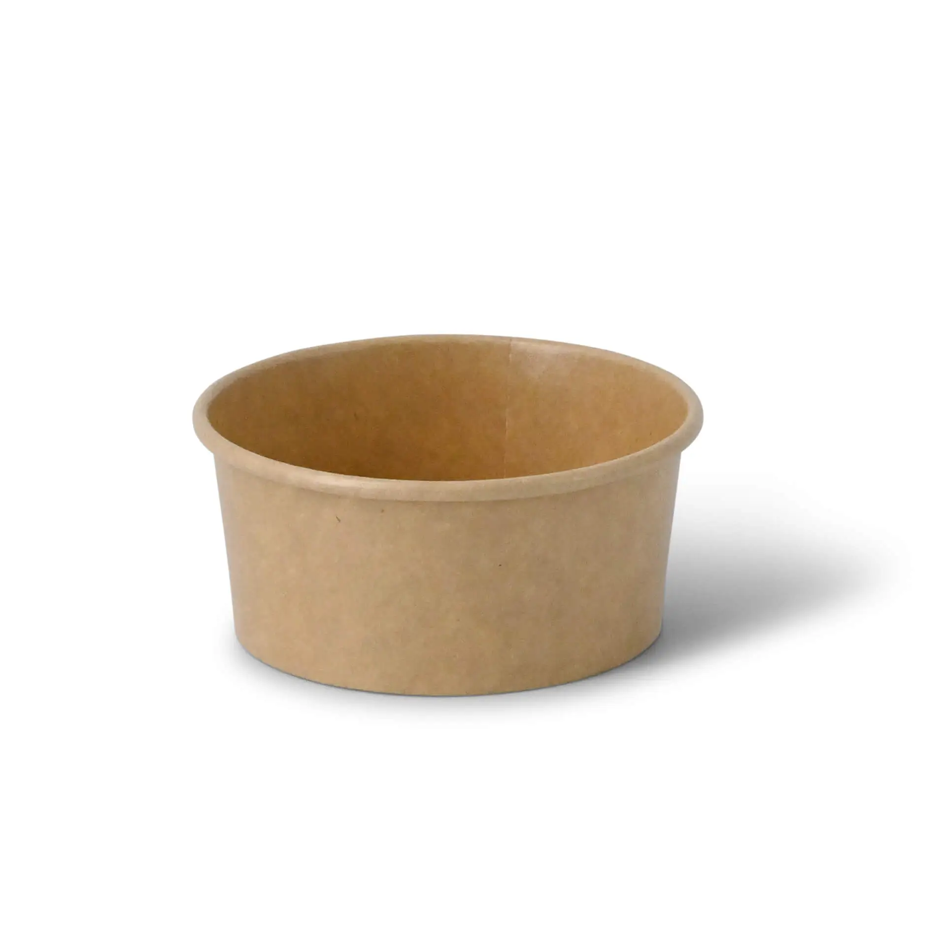 4 oz, max. 6 oz Paper Ice Cream Cups XS, Ø 92 mm, brown