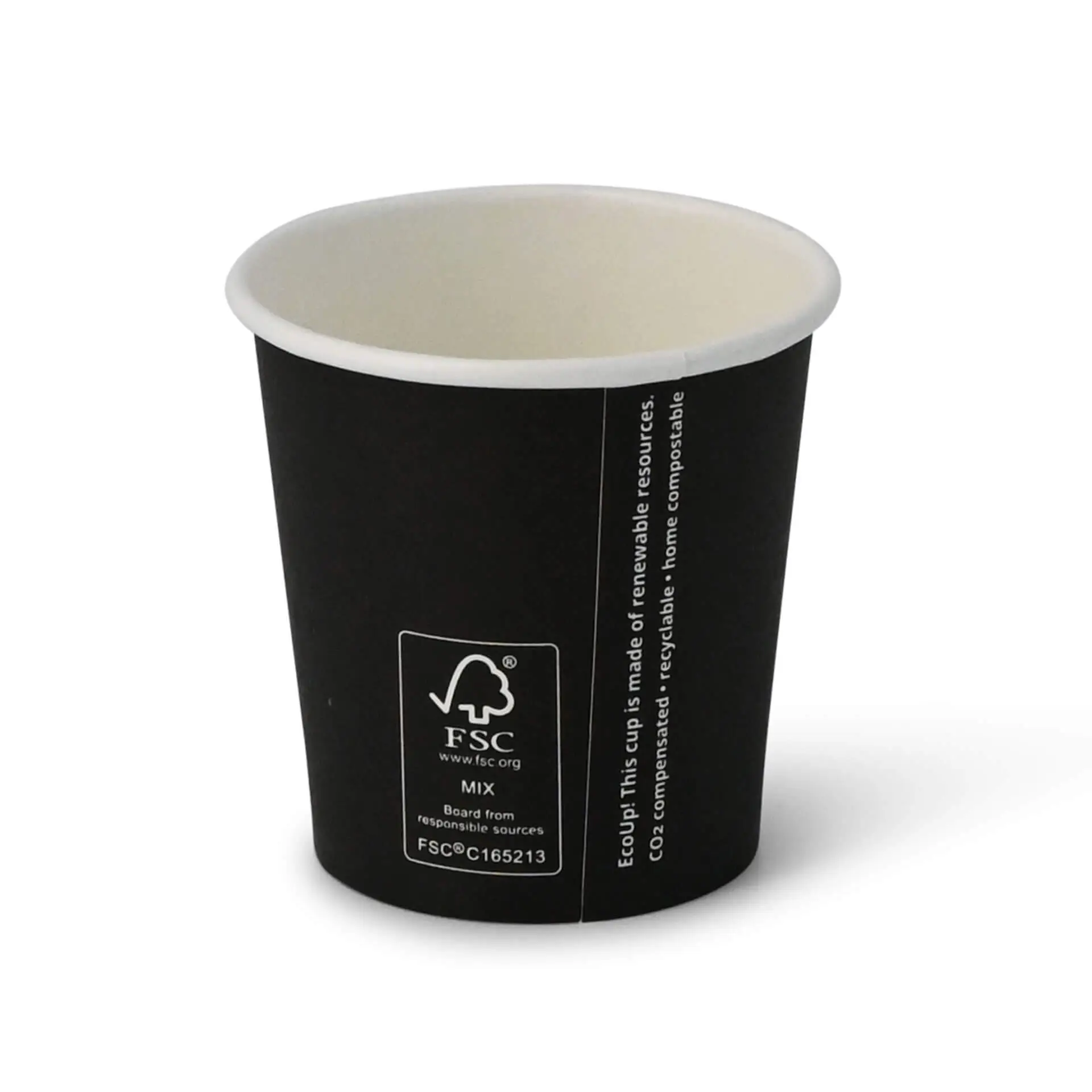 4 oz Paper cups single wall, Ø 62 mm, black dhd045211-pappbecher-100-ml-4-oz-62-mm-schwarz-2