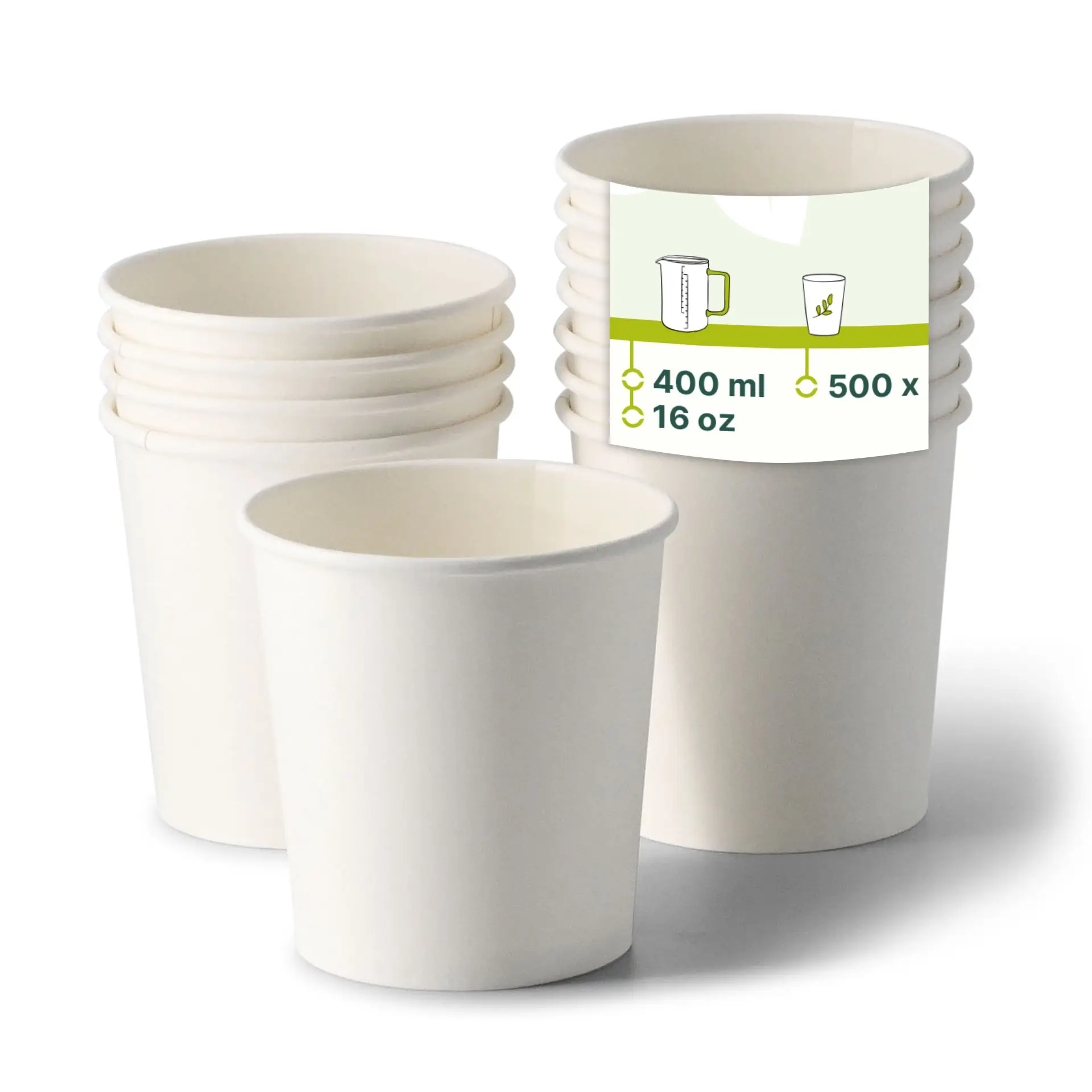 16 oz, Takeaway Soup container (coated), Ø 95 mm, white 16 oz, Takeaway Soup container (coated), Ø 95 mm, white
