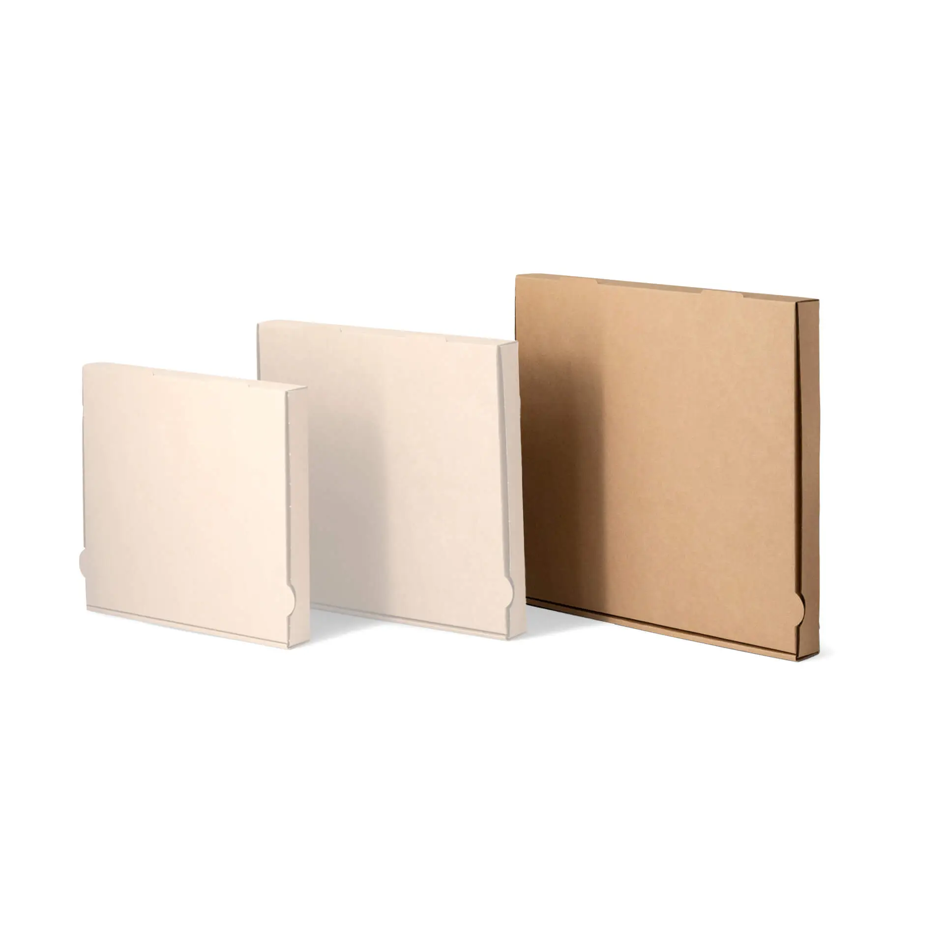Pizza boxes Ø 37 cm, kraft