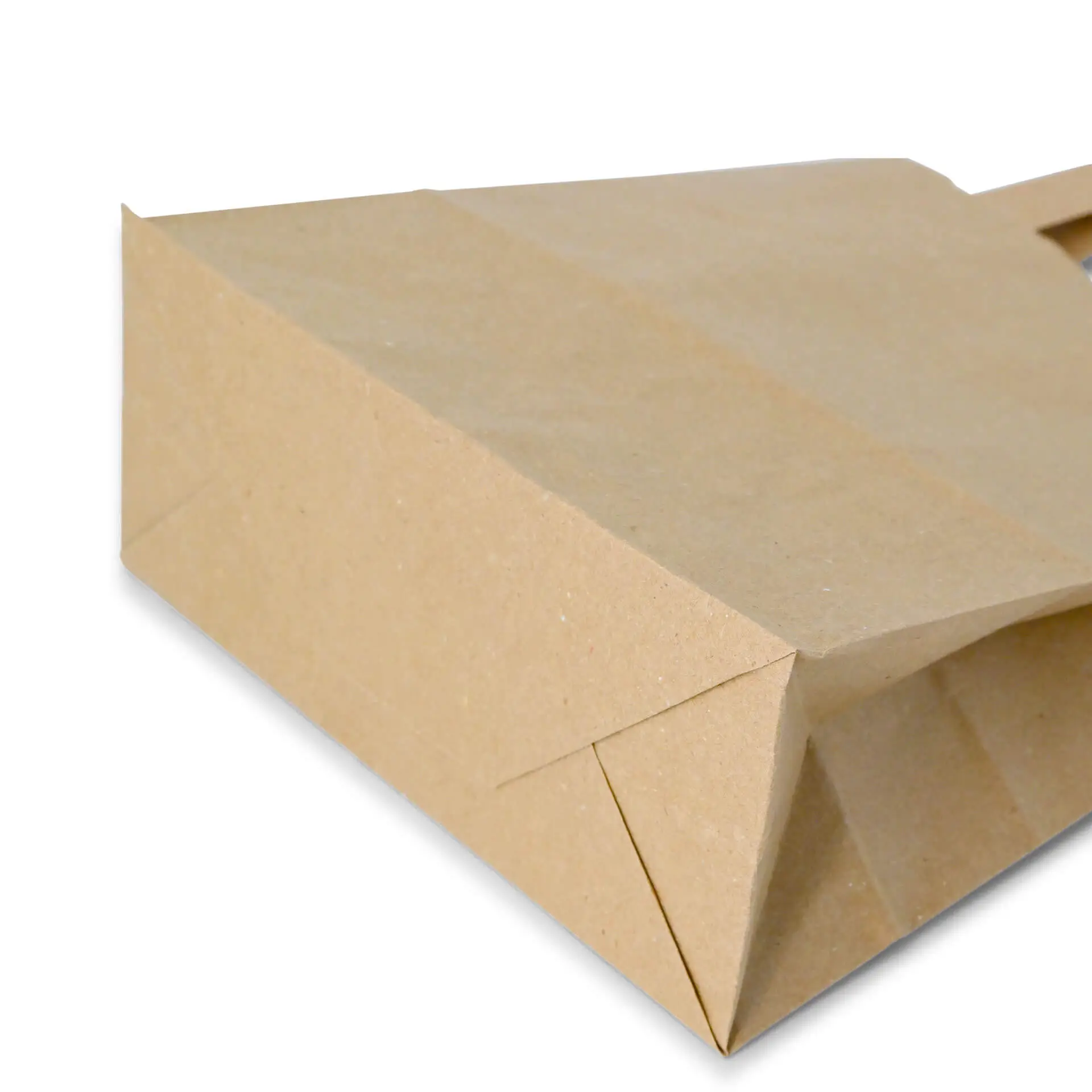 Recycling paper-carrier bags S, 18 x 8 x 22 cm, kraft