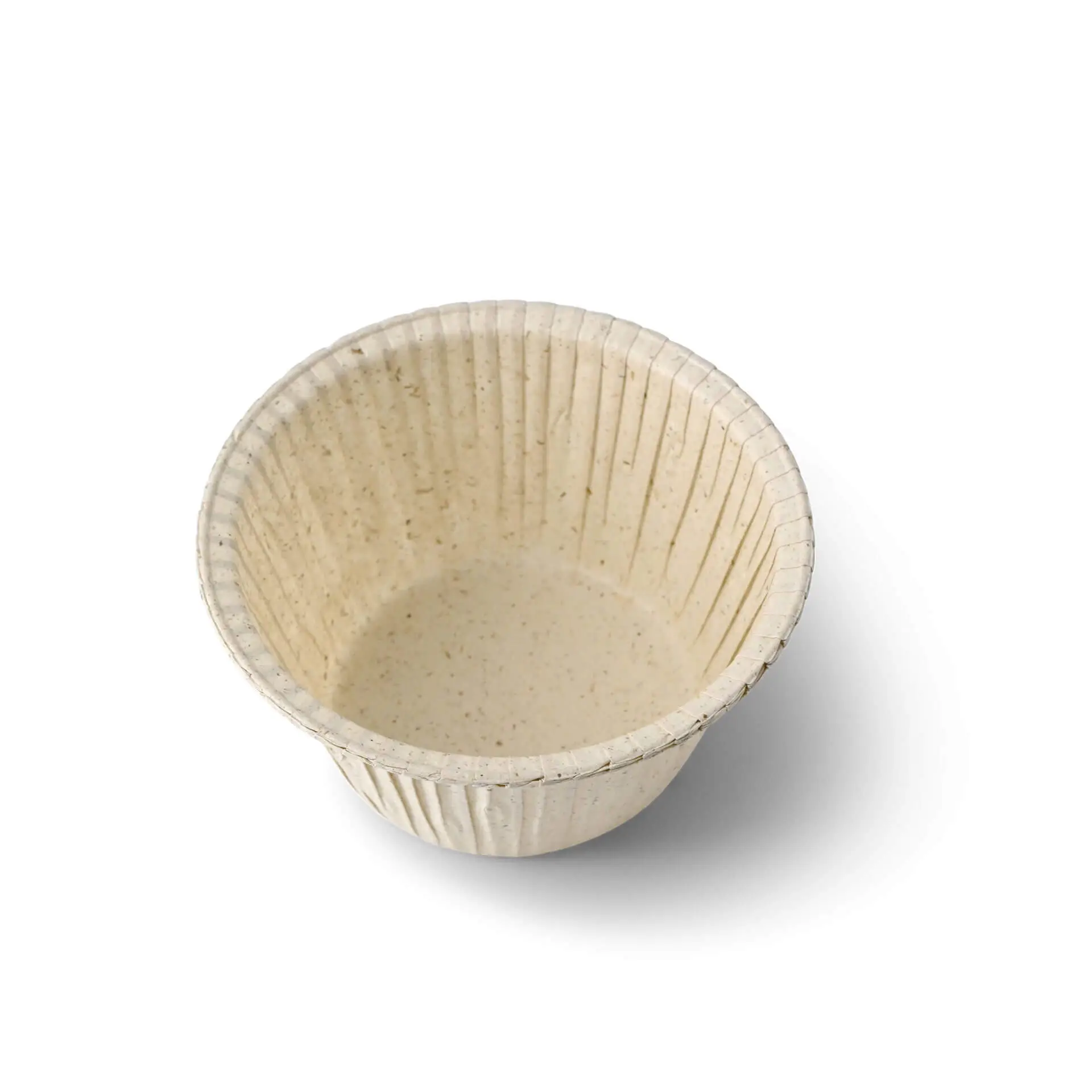 Cupcake liners made from grass paper ∅ 5 cm, round, brown dre02515-cupcake-foermchen-aus-graspapier-5-cm-rund-braun-4